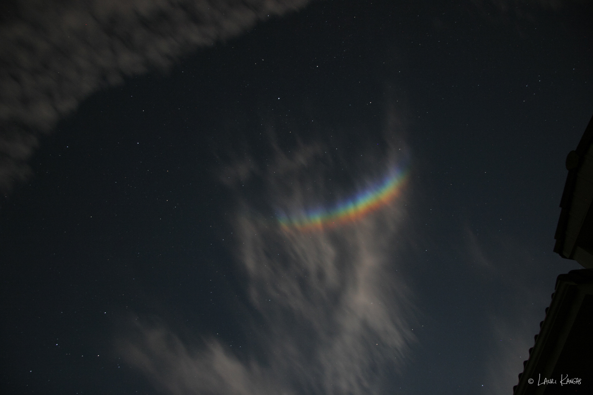 Lunar Circumzenithal Arc (CZA)