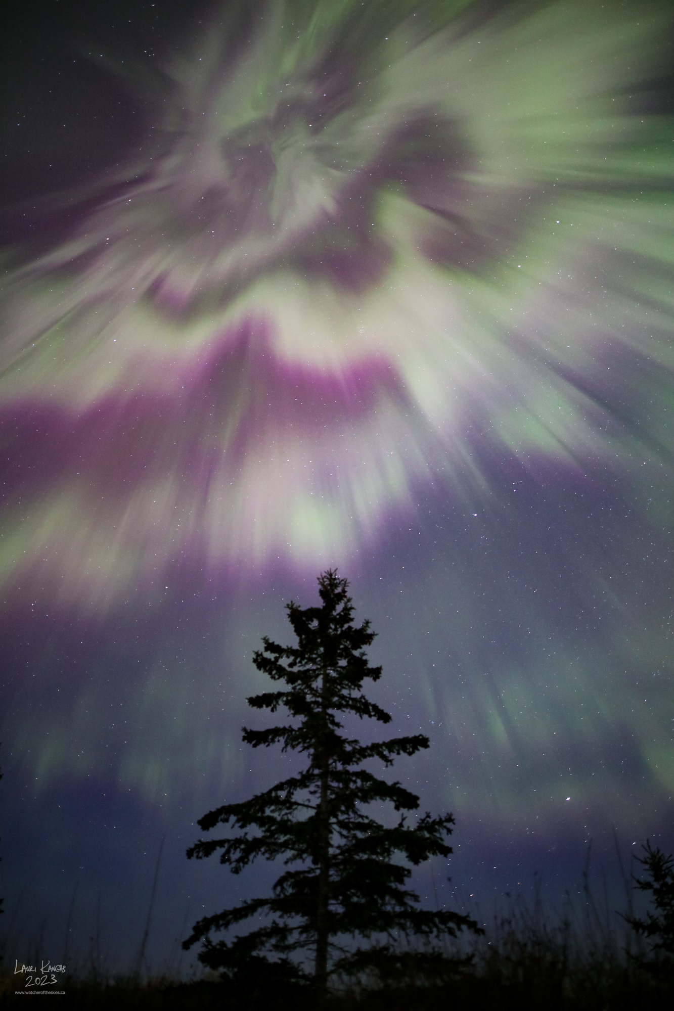 Amazing Aurora - G4 Storm on Mar 23 2023