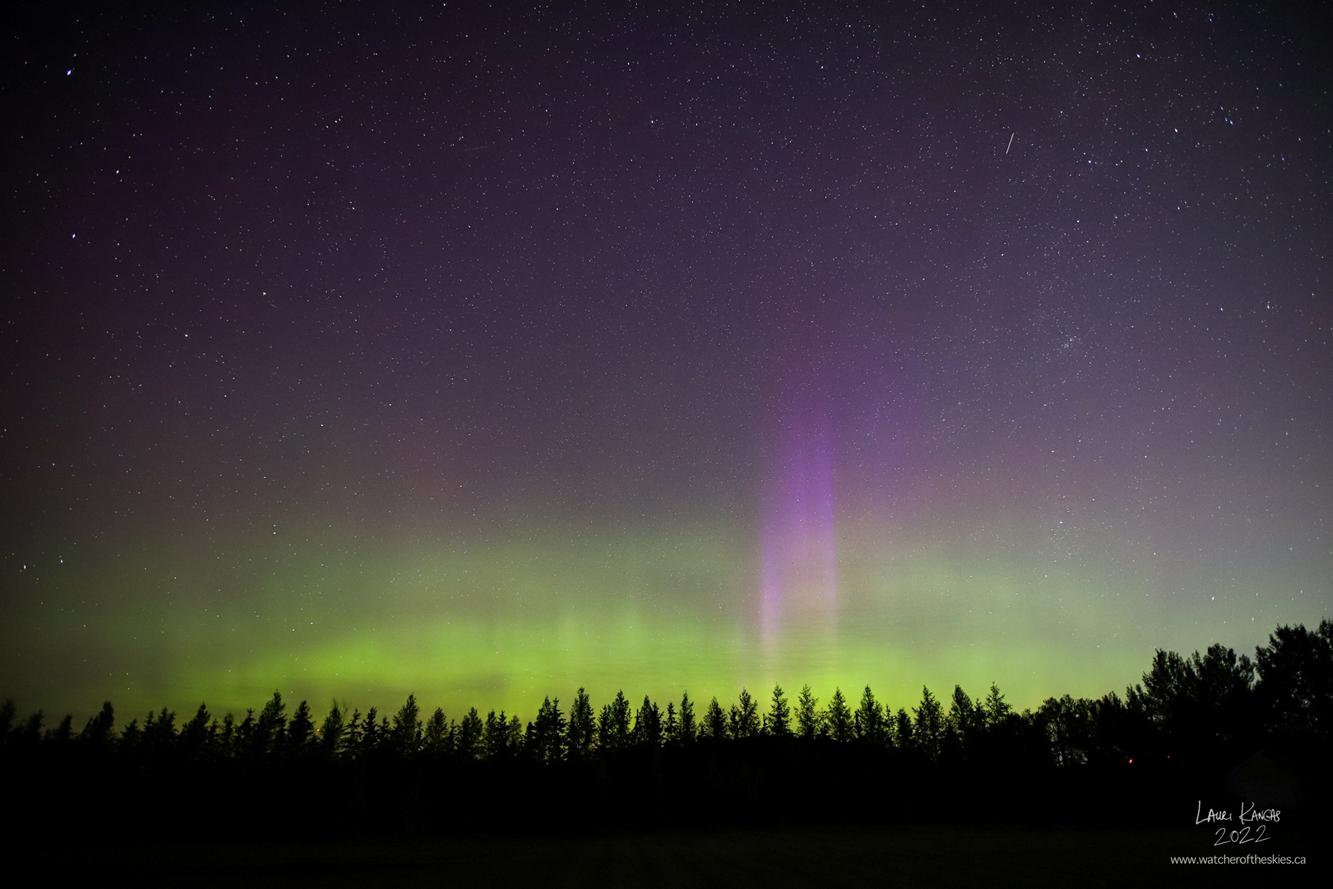 G1 Geomagnetic Storm on July 22/23, 2022