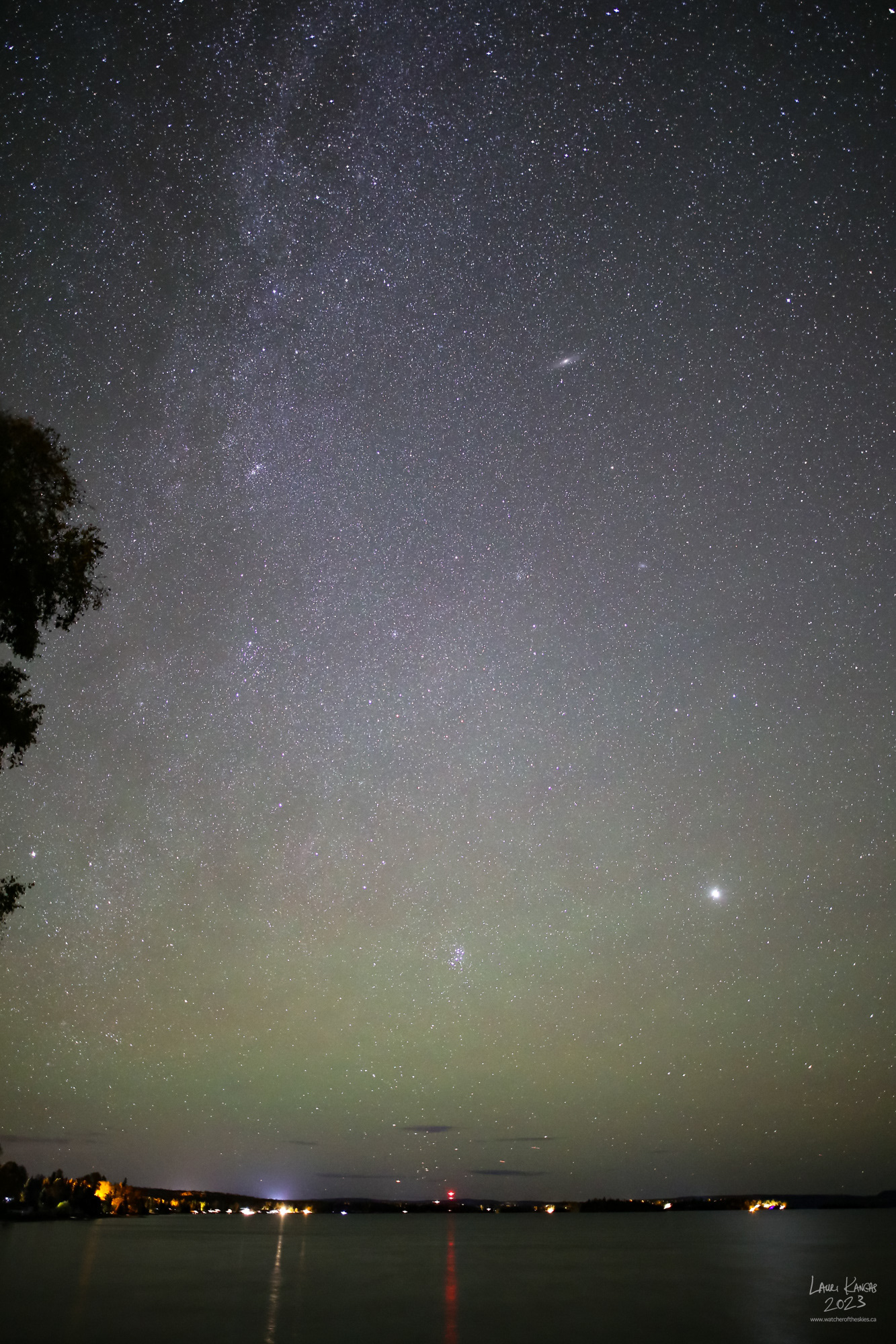 The Milky Way at Mackenzie Beach - Oct 13 2023
