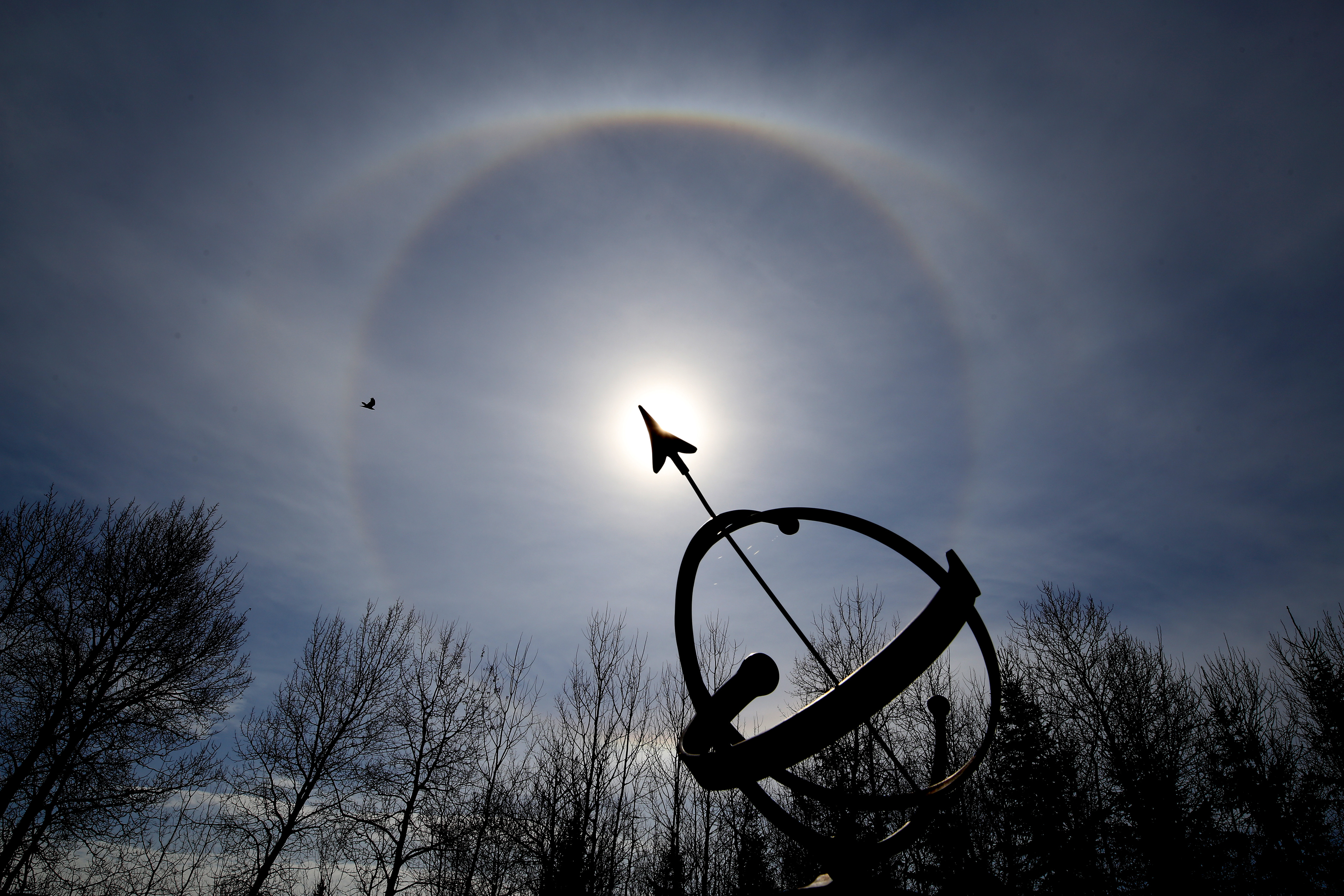 Circumscribed Solar Halo - April 14, 2016