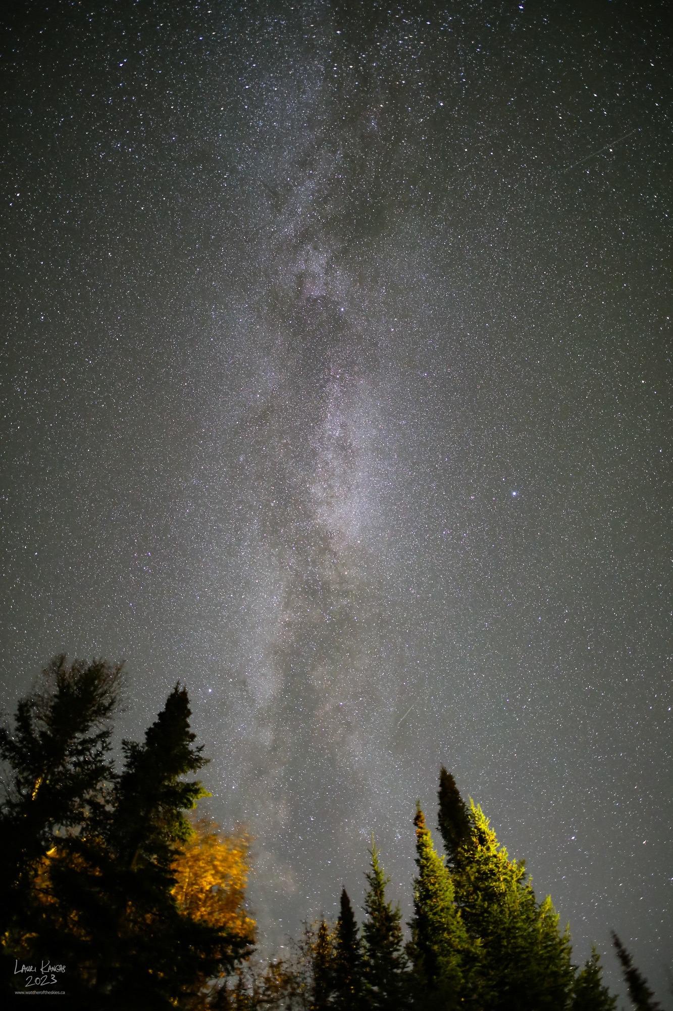 The Milky Way at Mackenzie Beach - Oct 13 2023