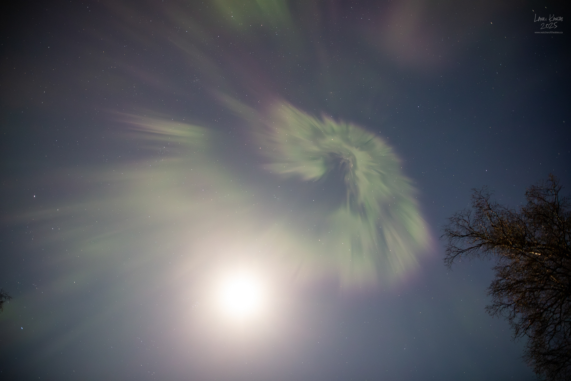 G3 Storm - Full Moon and Corona