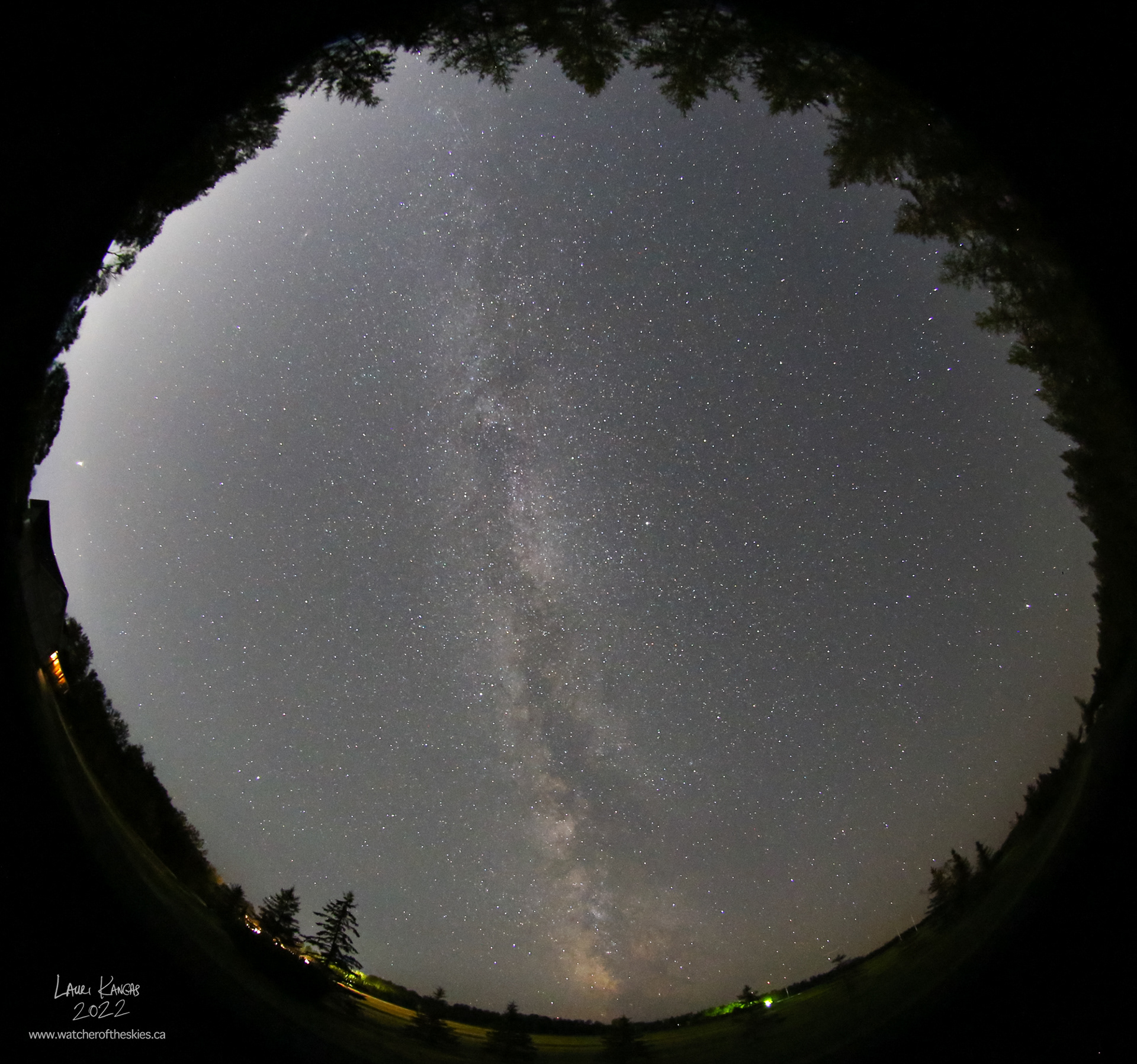 Full Sky Milky Way in Fort Frances - Aug 21 2022
