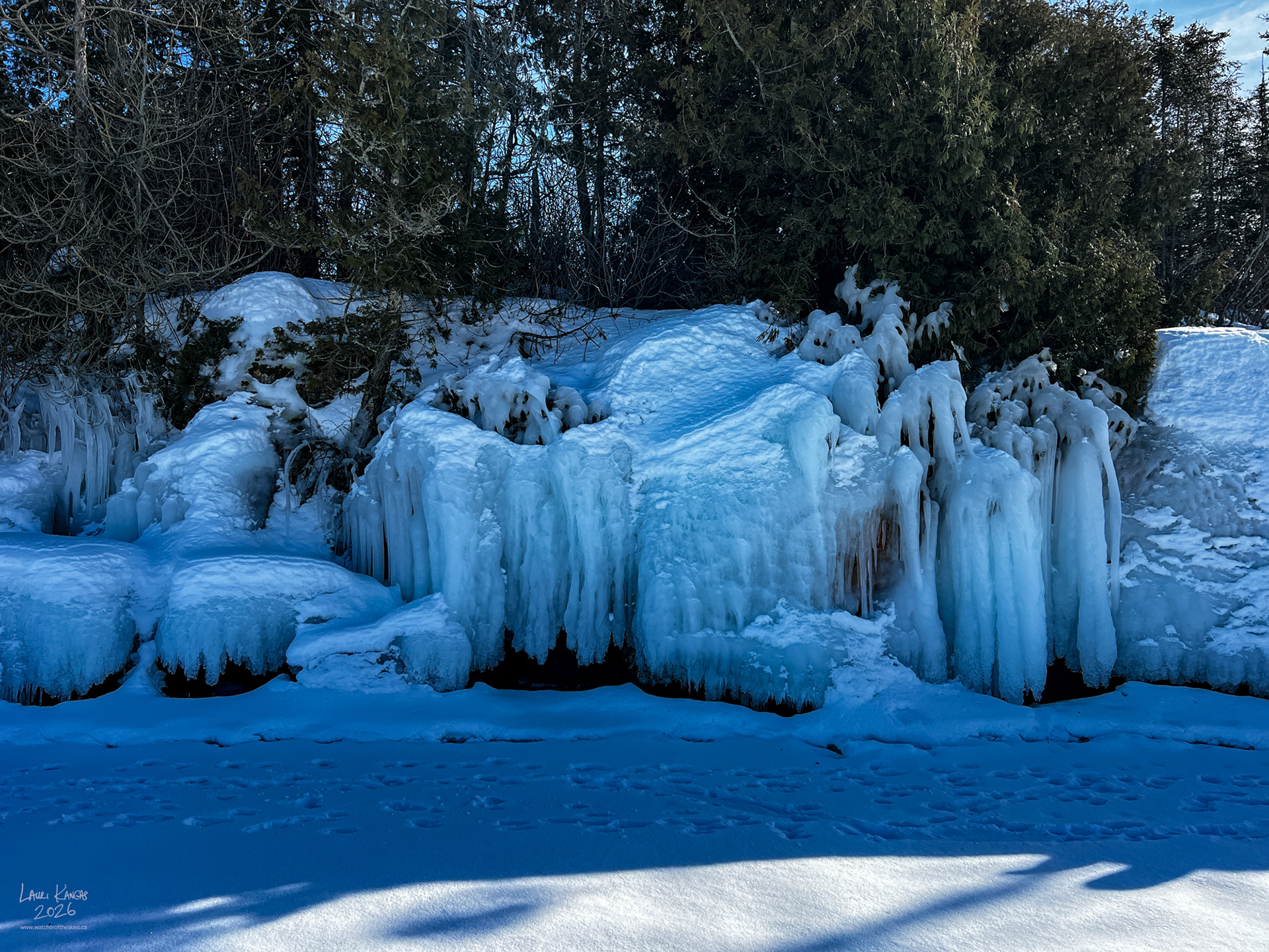 Cross Country Skiing to the Buck Islands - February 17 2026