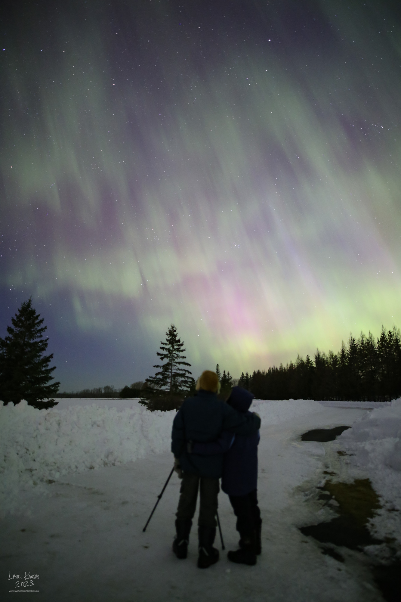 Amazing Aurora - G4 Storm on Mar 23 2023