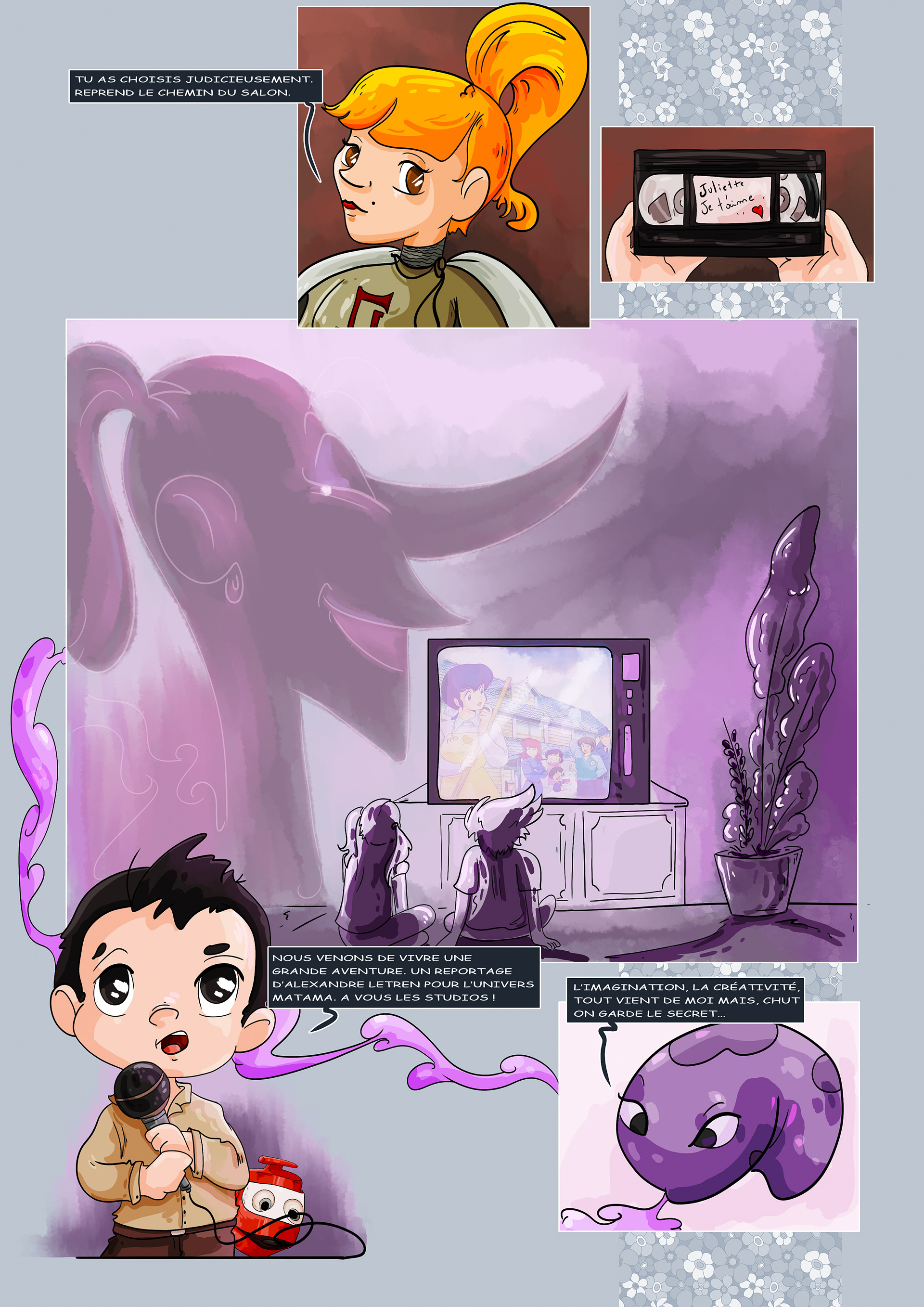 Matama - mini bd - la croisade du mercredi