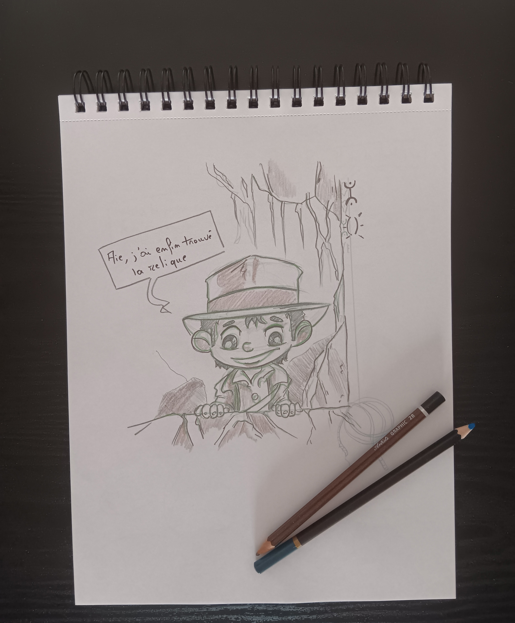 Matama - croquis préparatoire