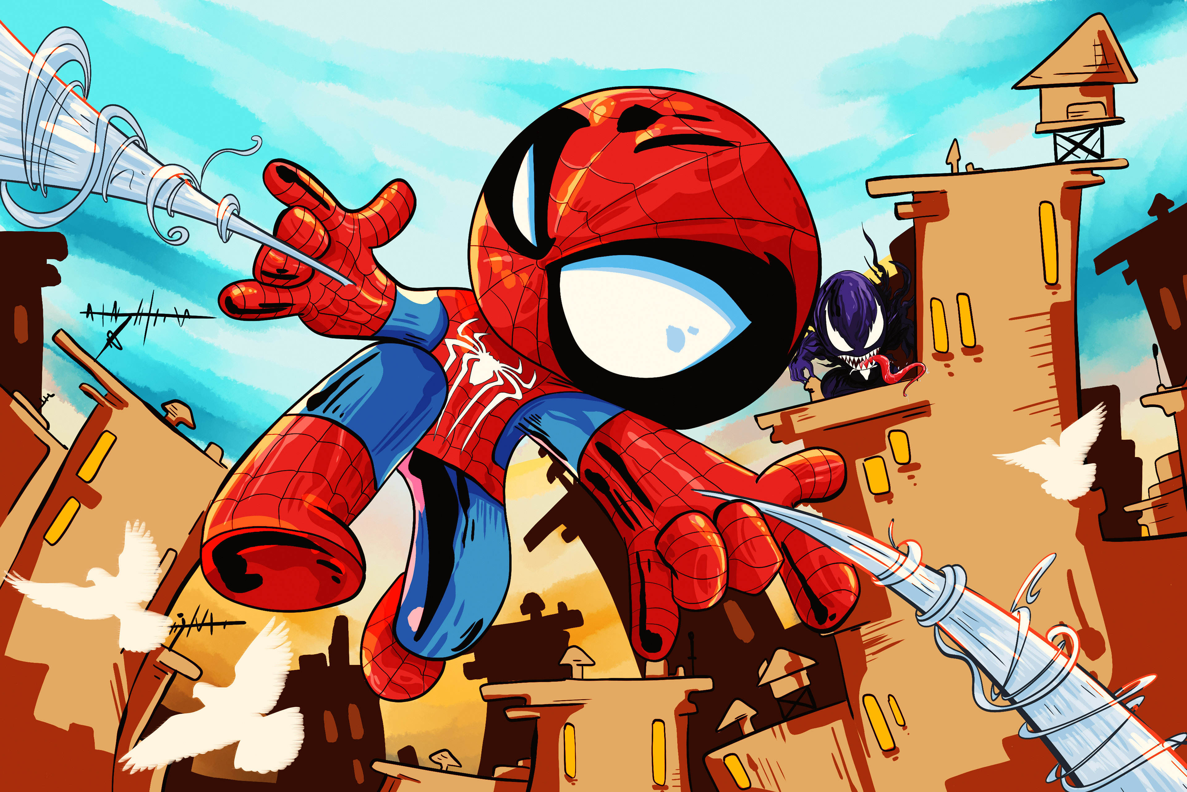 Tableau - Spider-Man - Matama