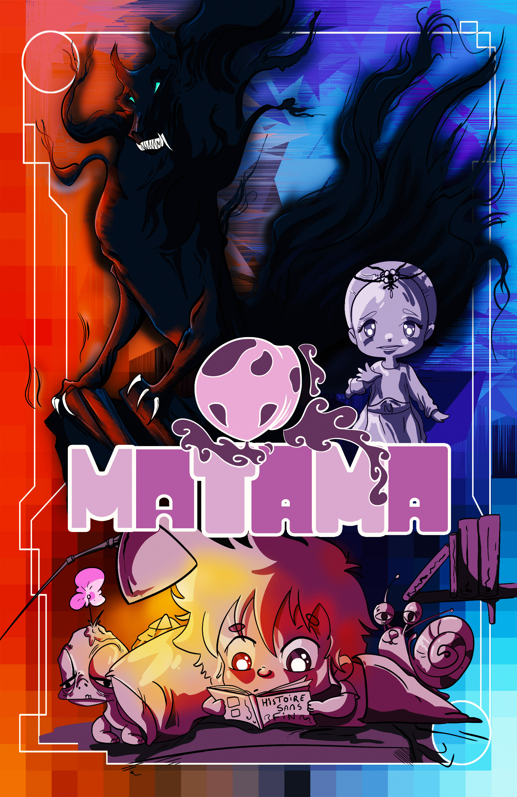 Carte Matama - l'histoire sans fin verso