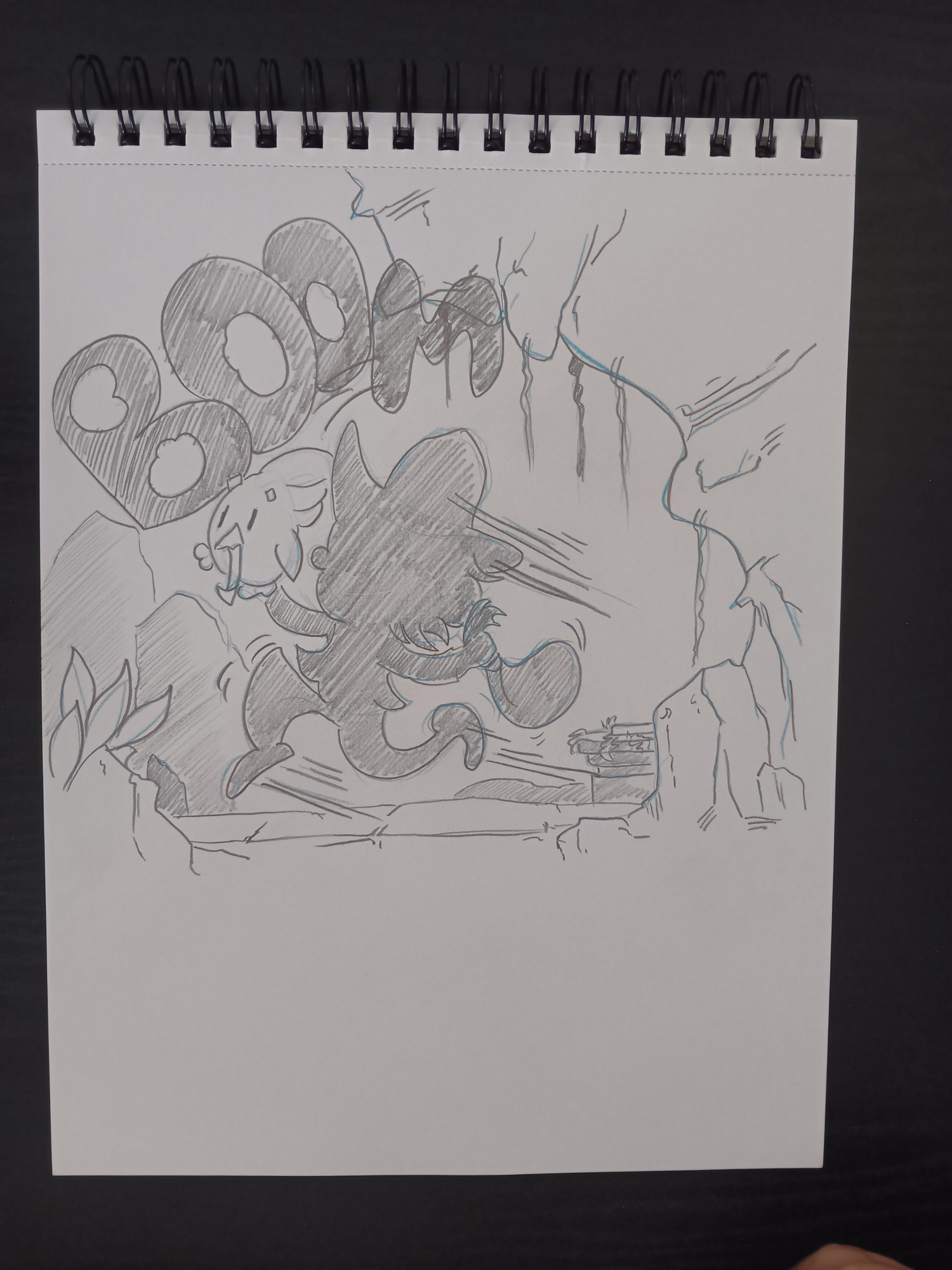 Matama - croquis préparatoire