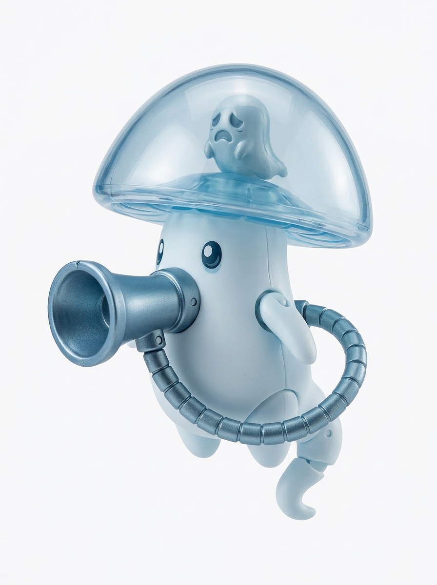 Figurine-Matama - prototype du jouet - le personnage de Kinoko.