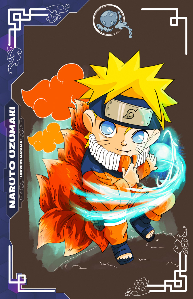 Carte collector Matama - Naruto
