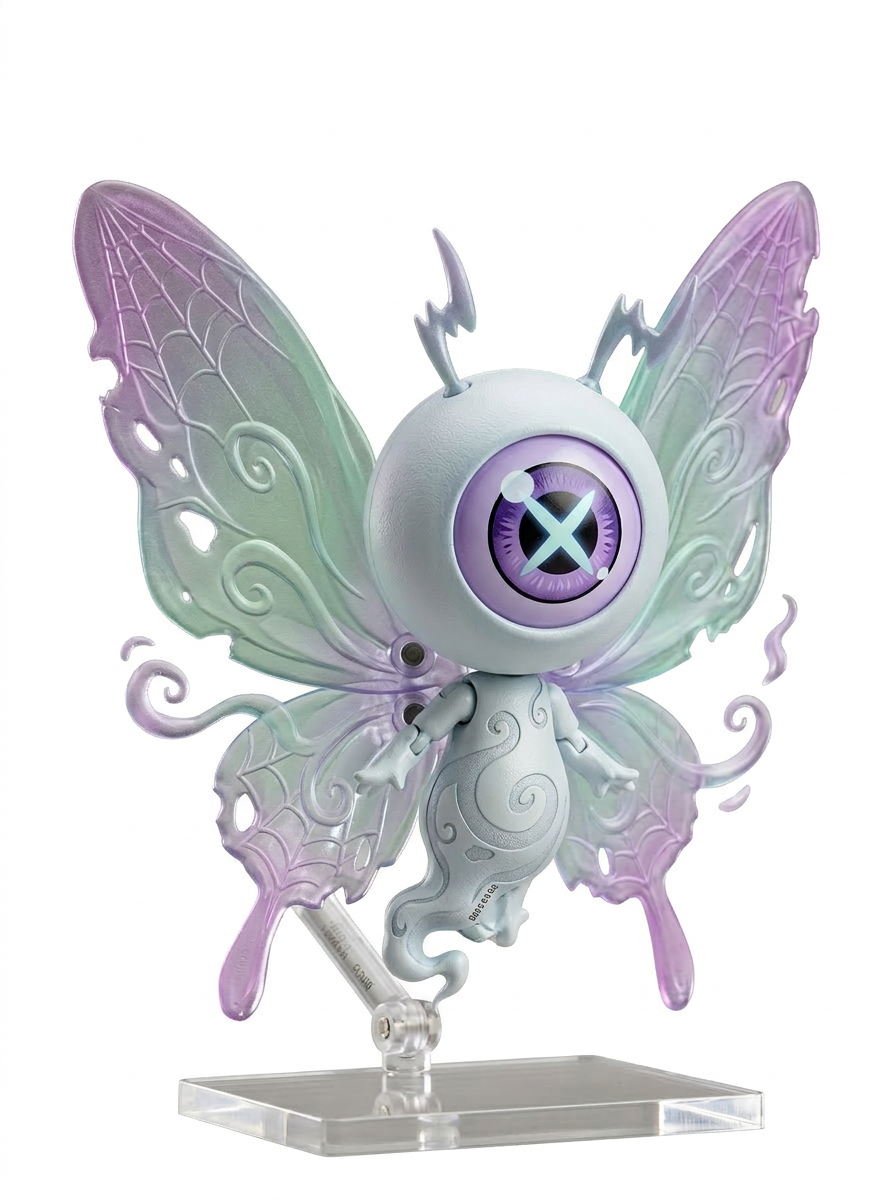 Figurine-Matama - prototype du jouet - le personnage de Cho-cho.