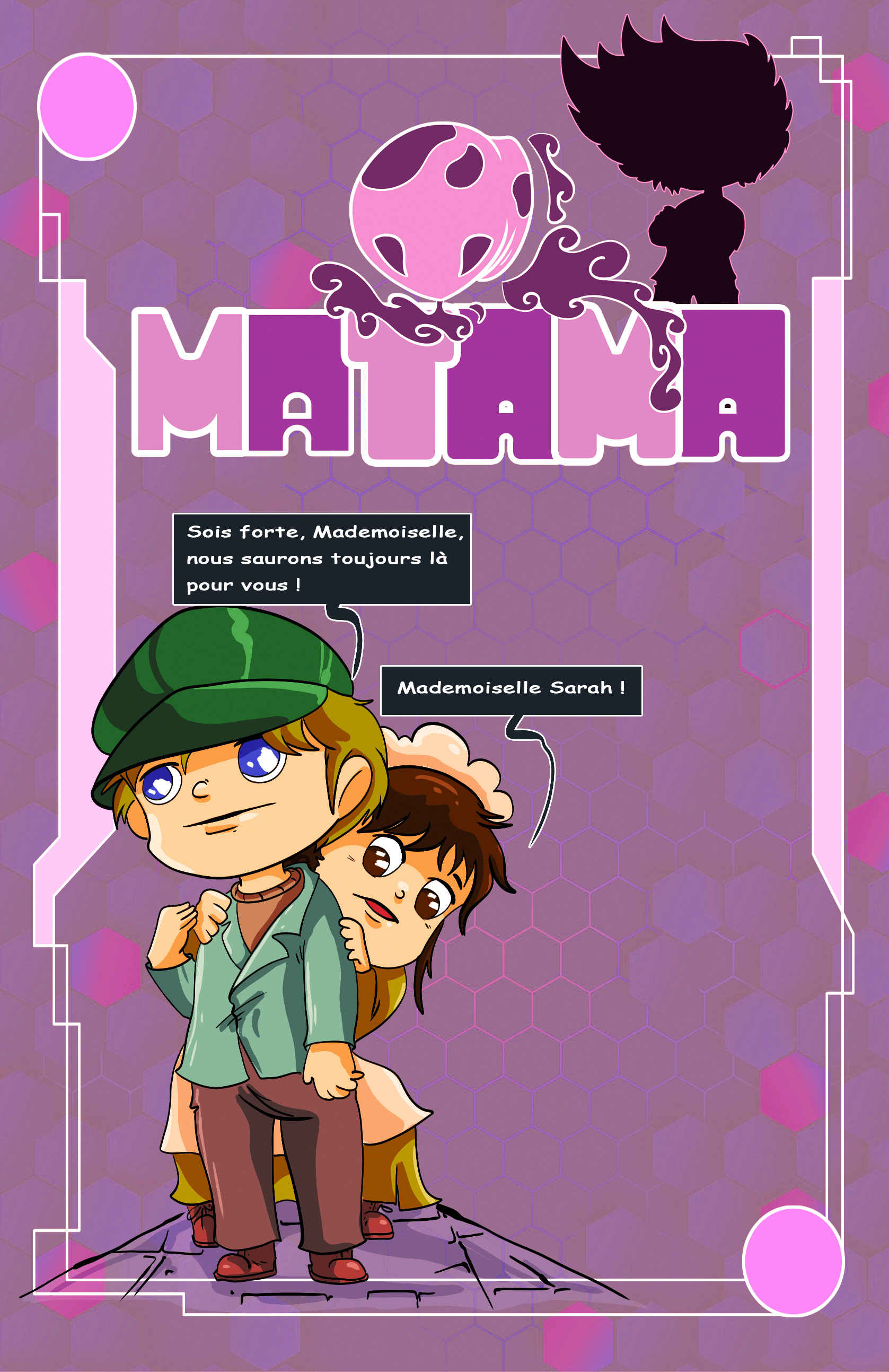 Carte collector Matama - Princesse Sarah - verso