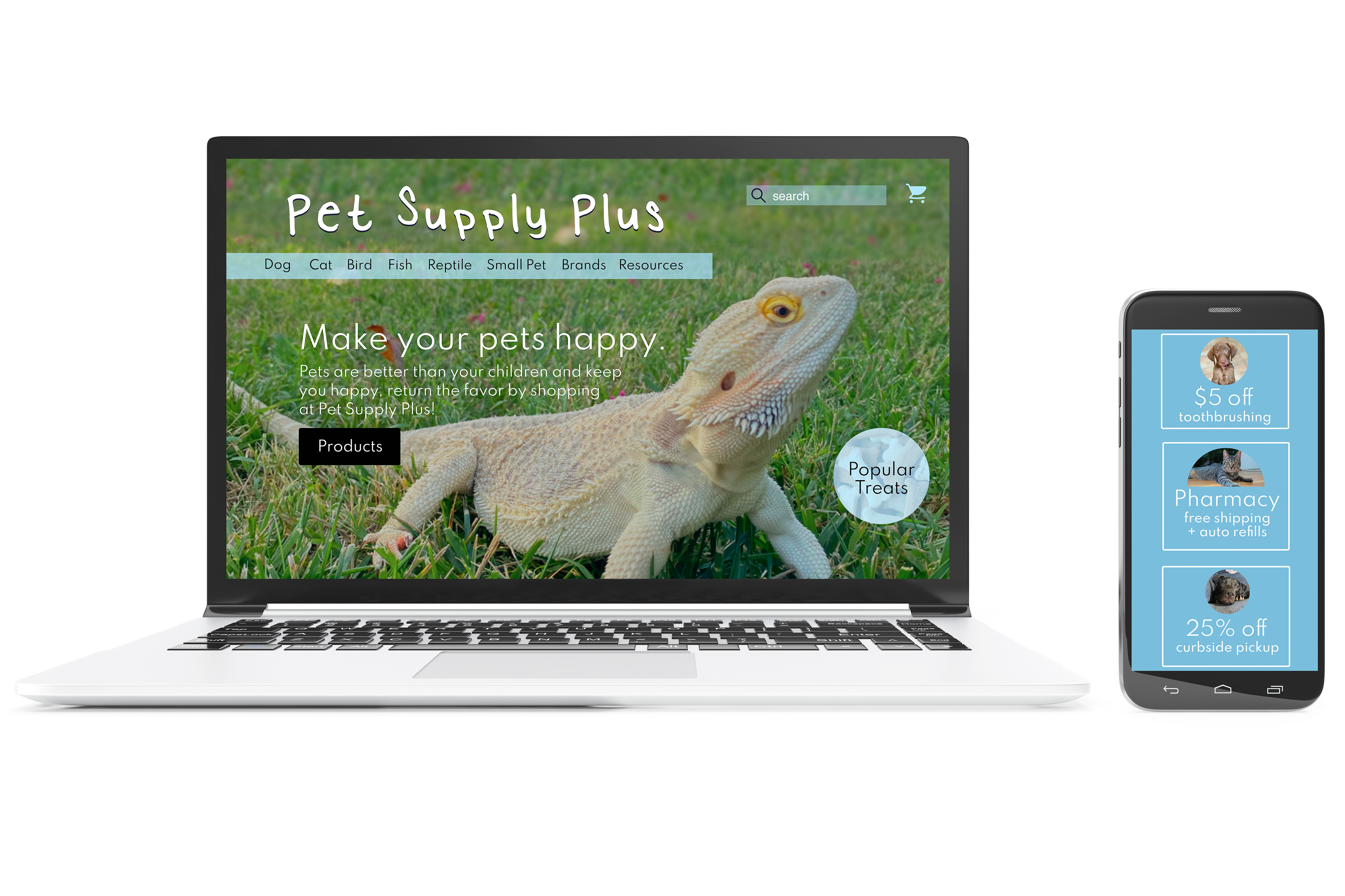 Grace Birk Pet Supply Website