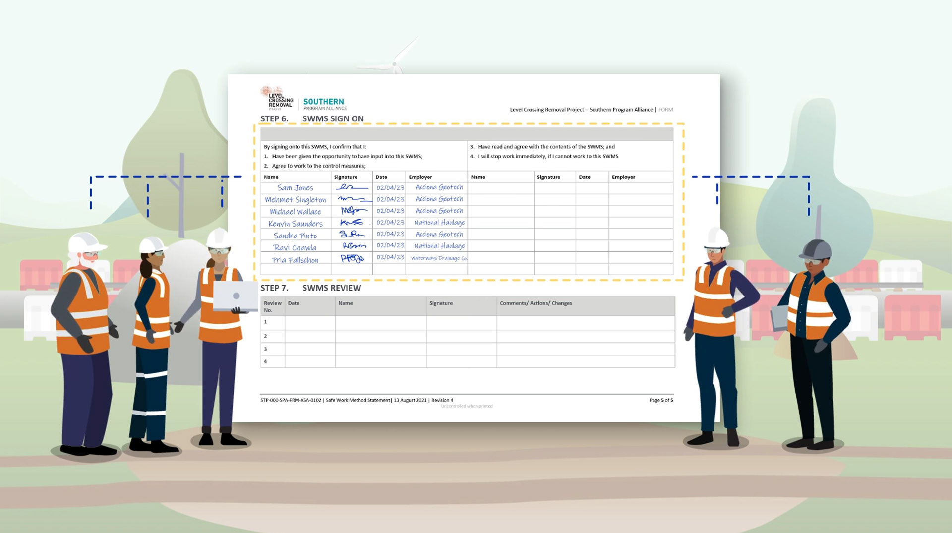 Construction Training Explainer Animation