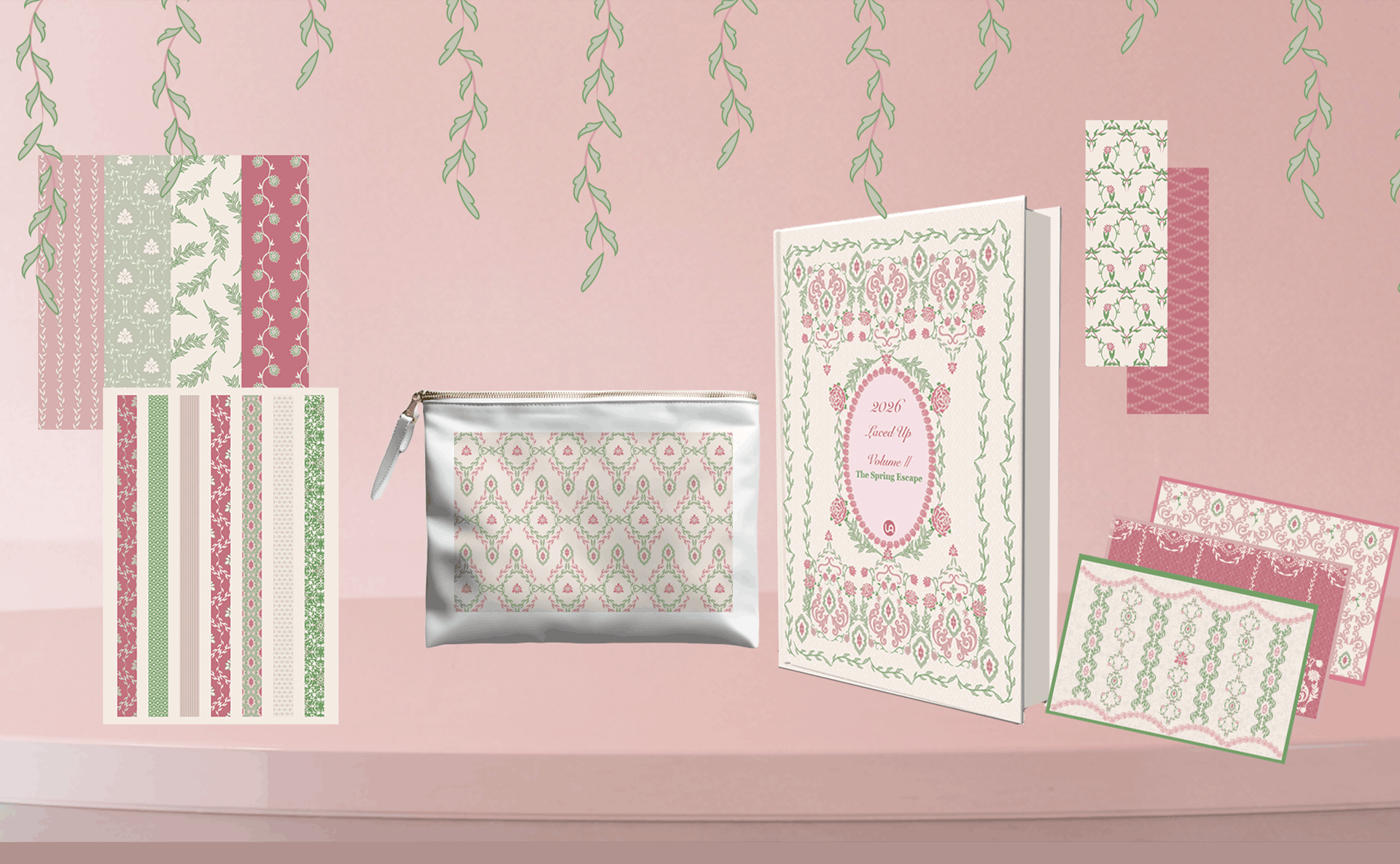 Laced Up journal kit, by Uswa 