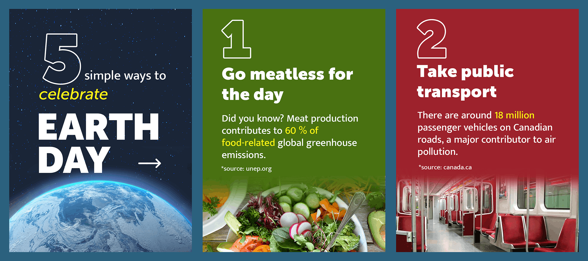 Earth day posts