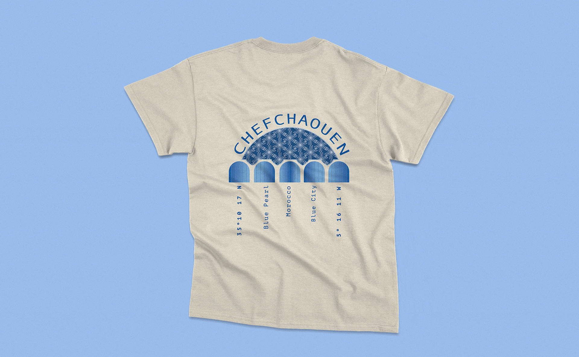 Chefchaouen T-shirt Design