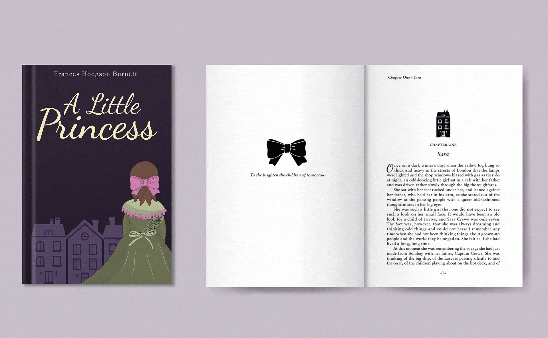 A Little Princess book specimen