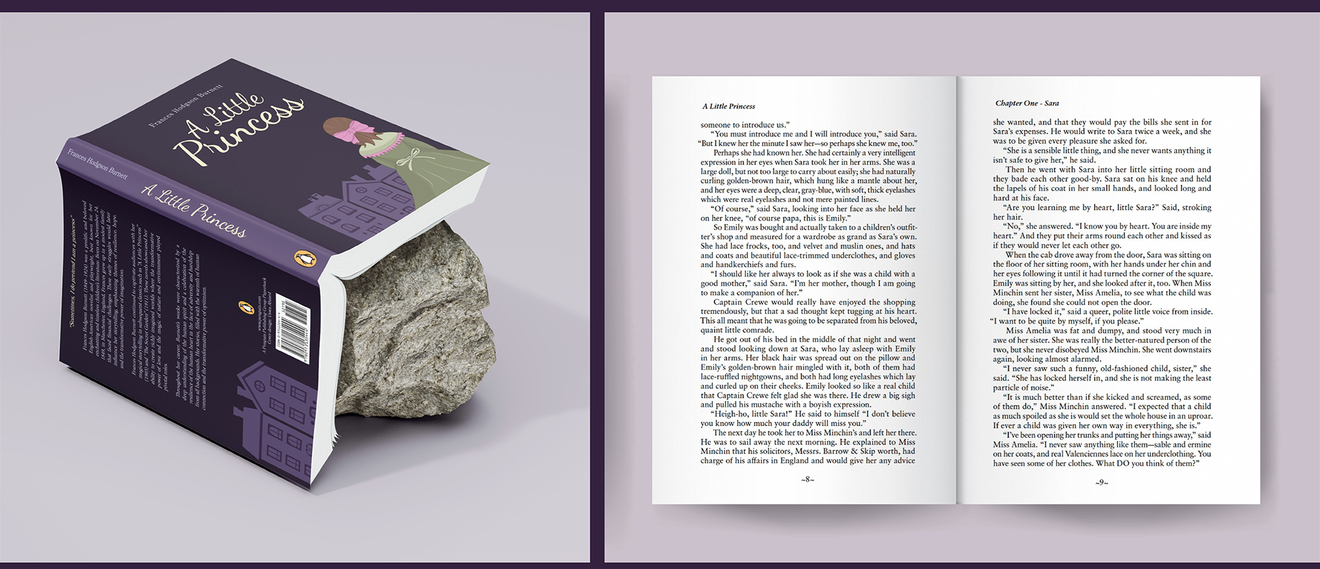 A Little Princess book specimen