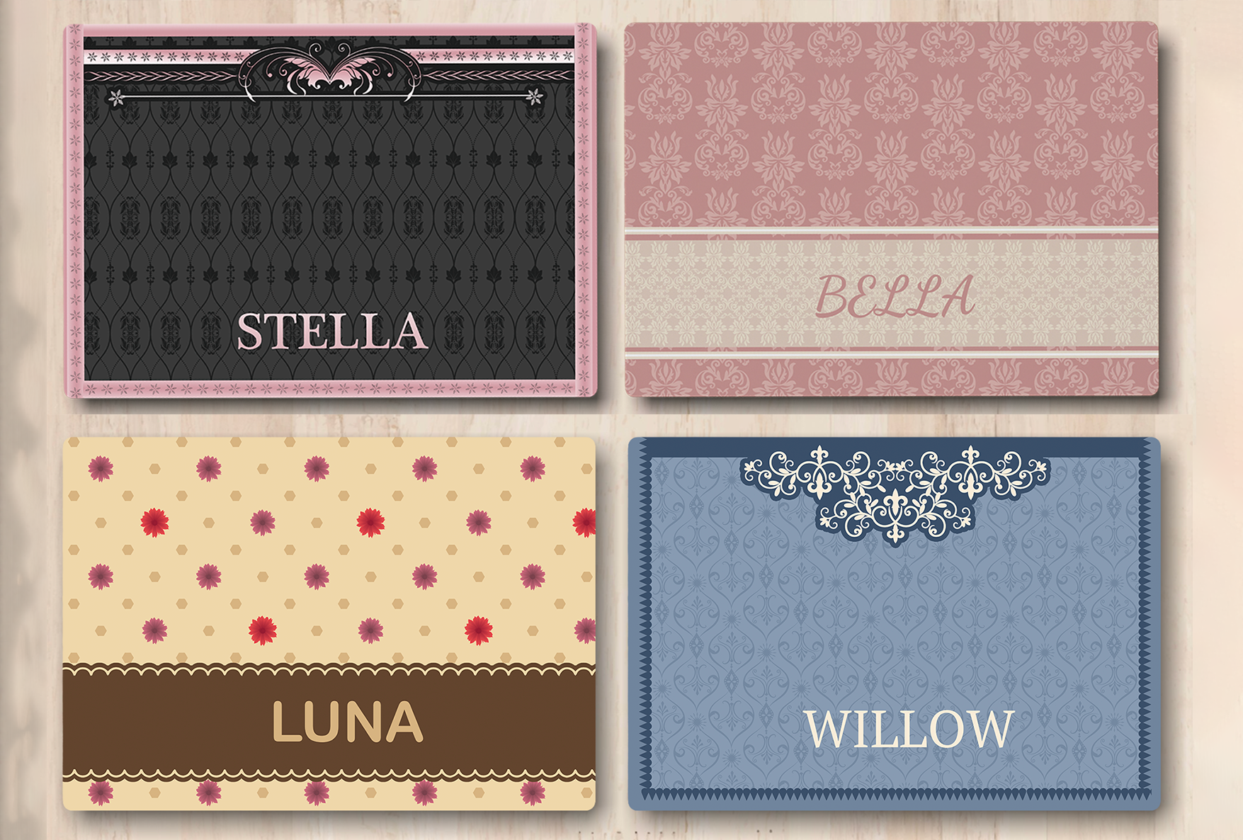 Pet mat designs, Uswa Ahmed