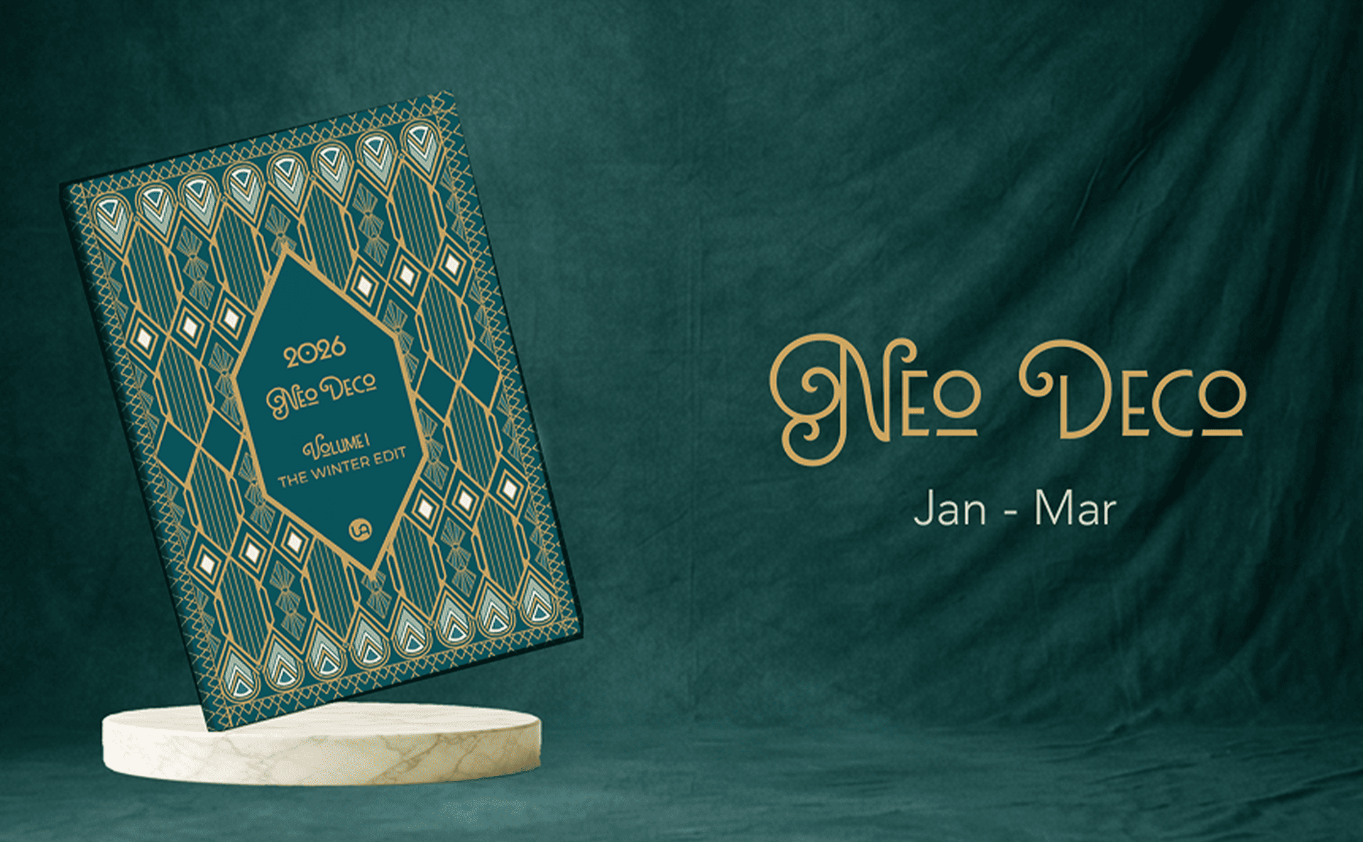 Neo Deco Journal, designed by Uswa