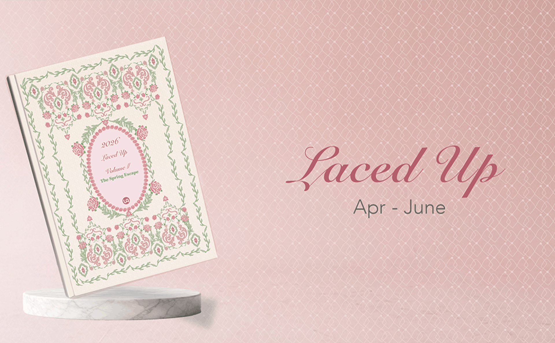 Laced Up journal, by Uswa