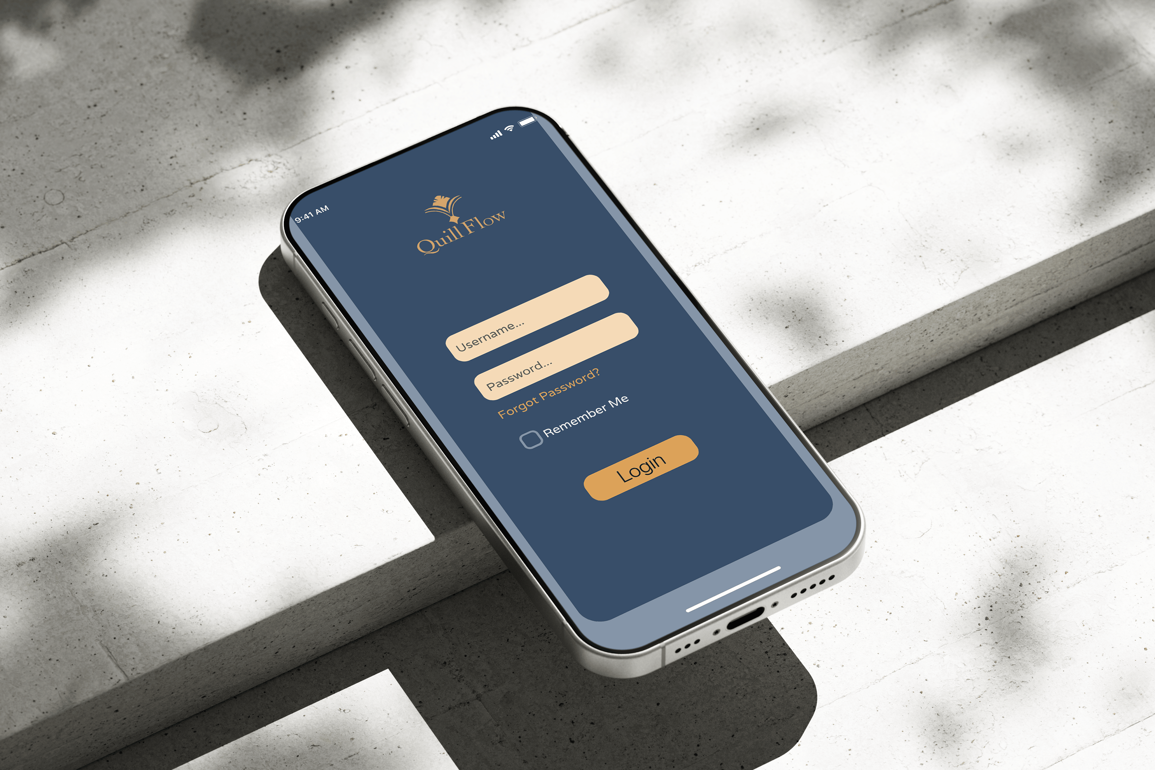 Quill Flow app mockup