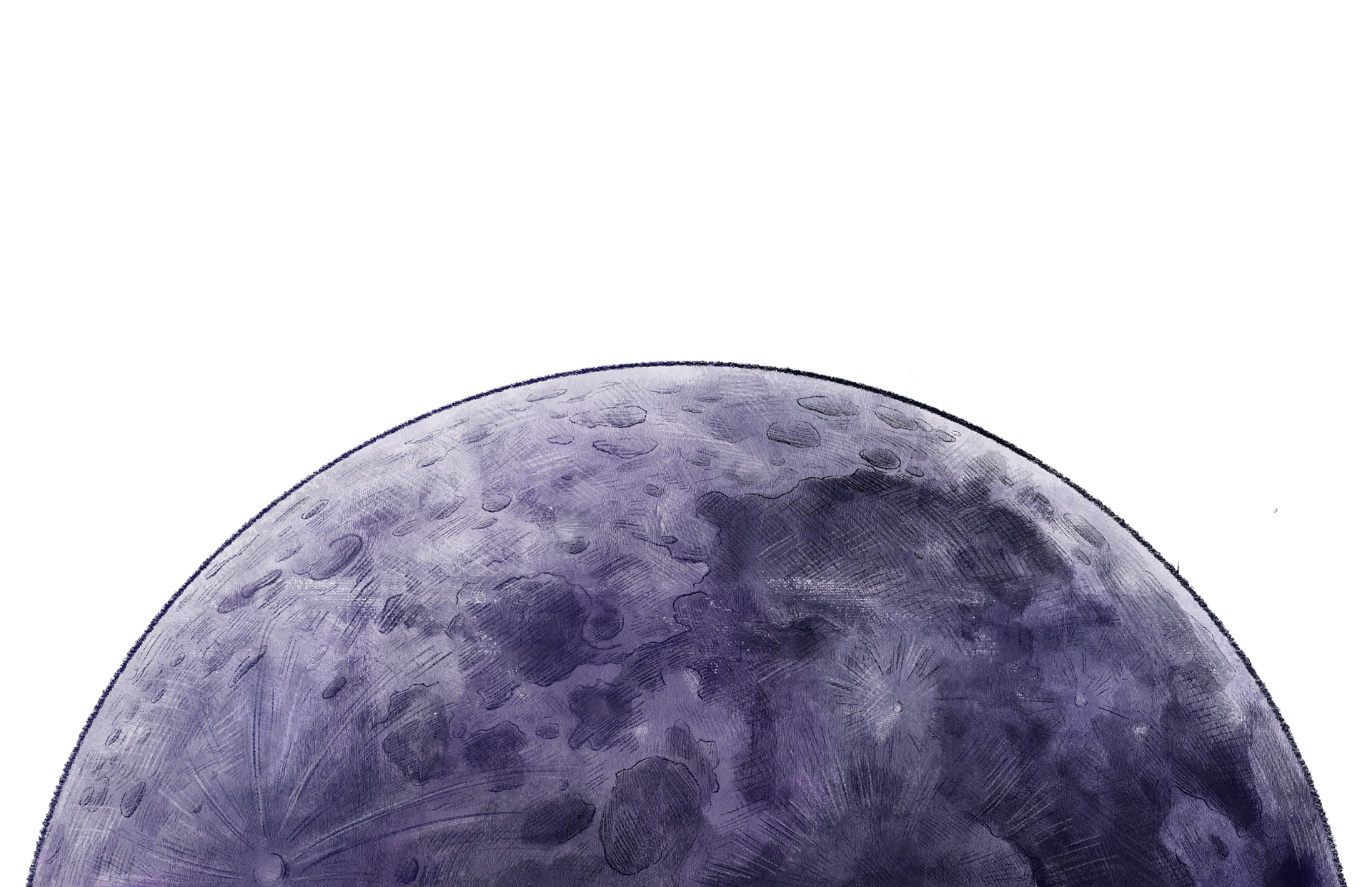 Moon Illustration