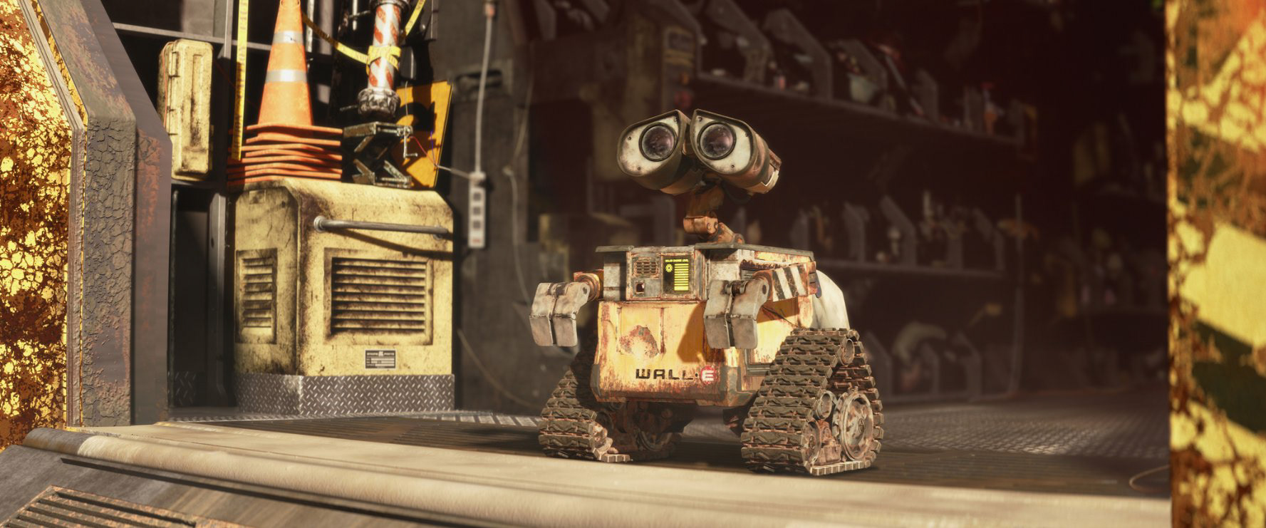 Wall-e's home inspiration