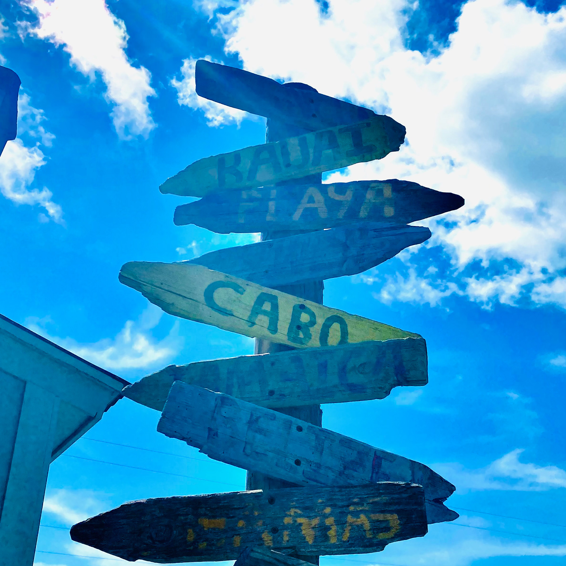 Original Photograph Taken of Beach Signs