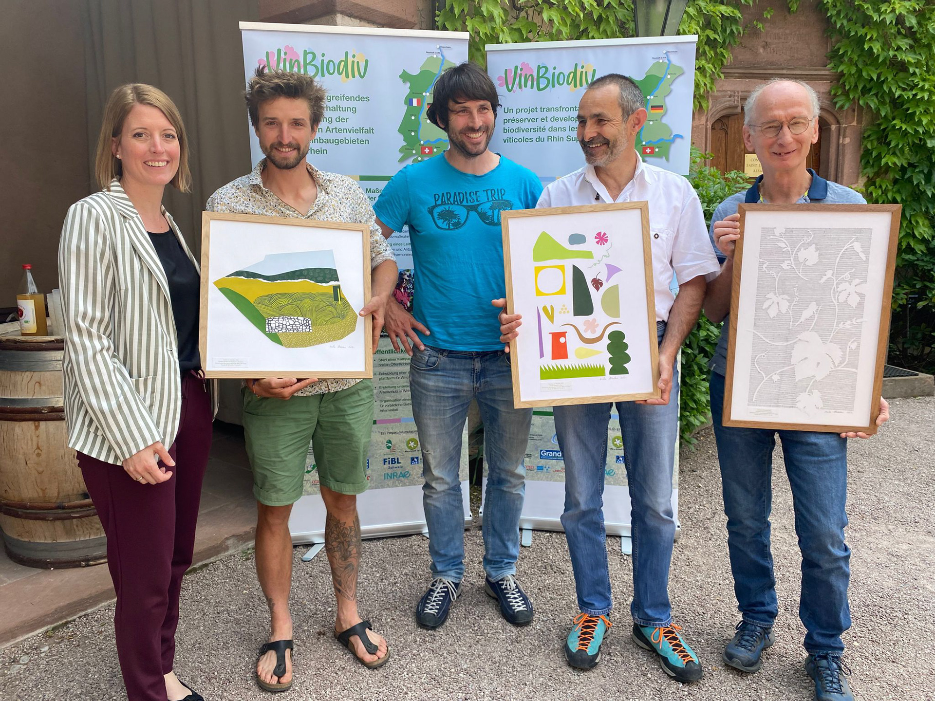 Les viticulteurs vainqueurs