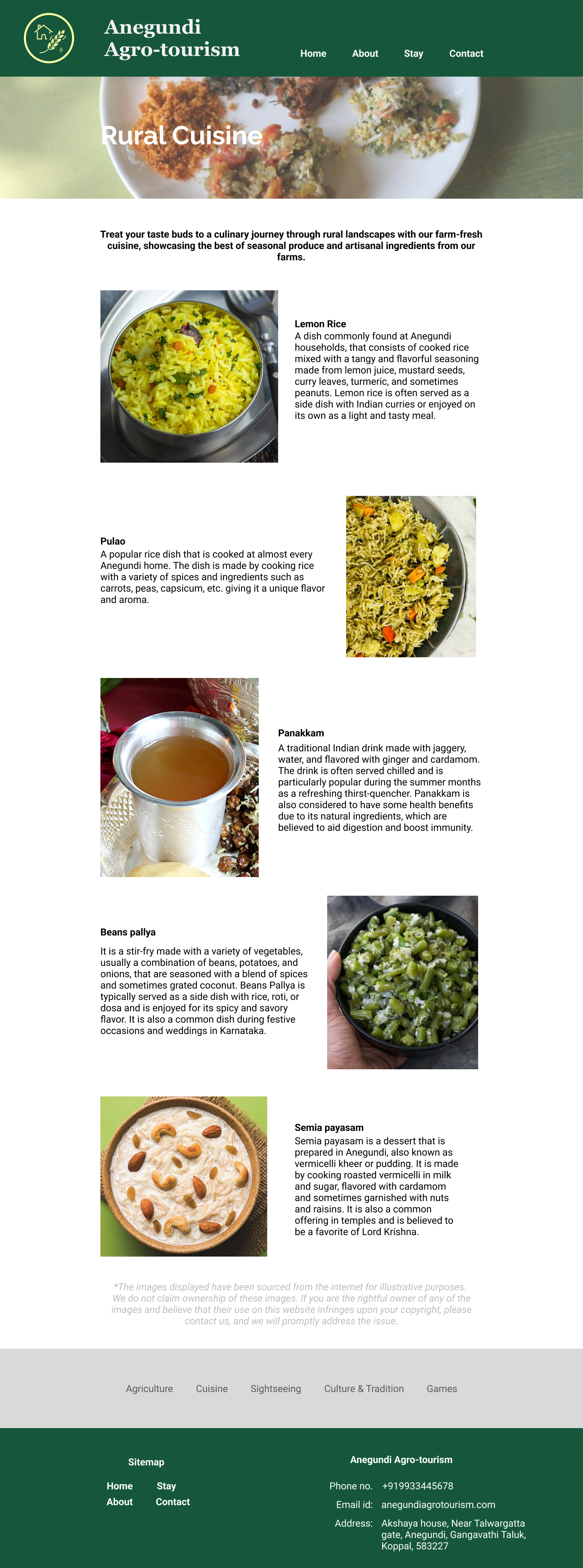 Rural cuisine