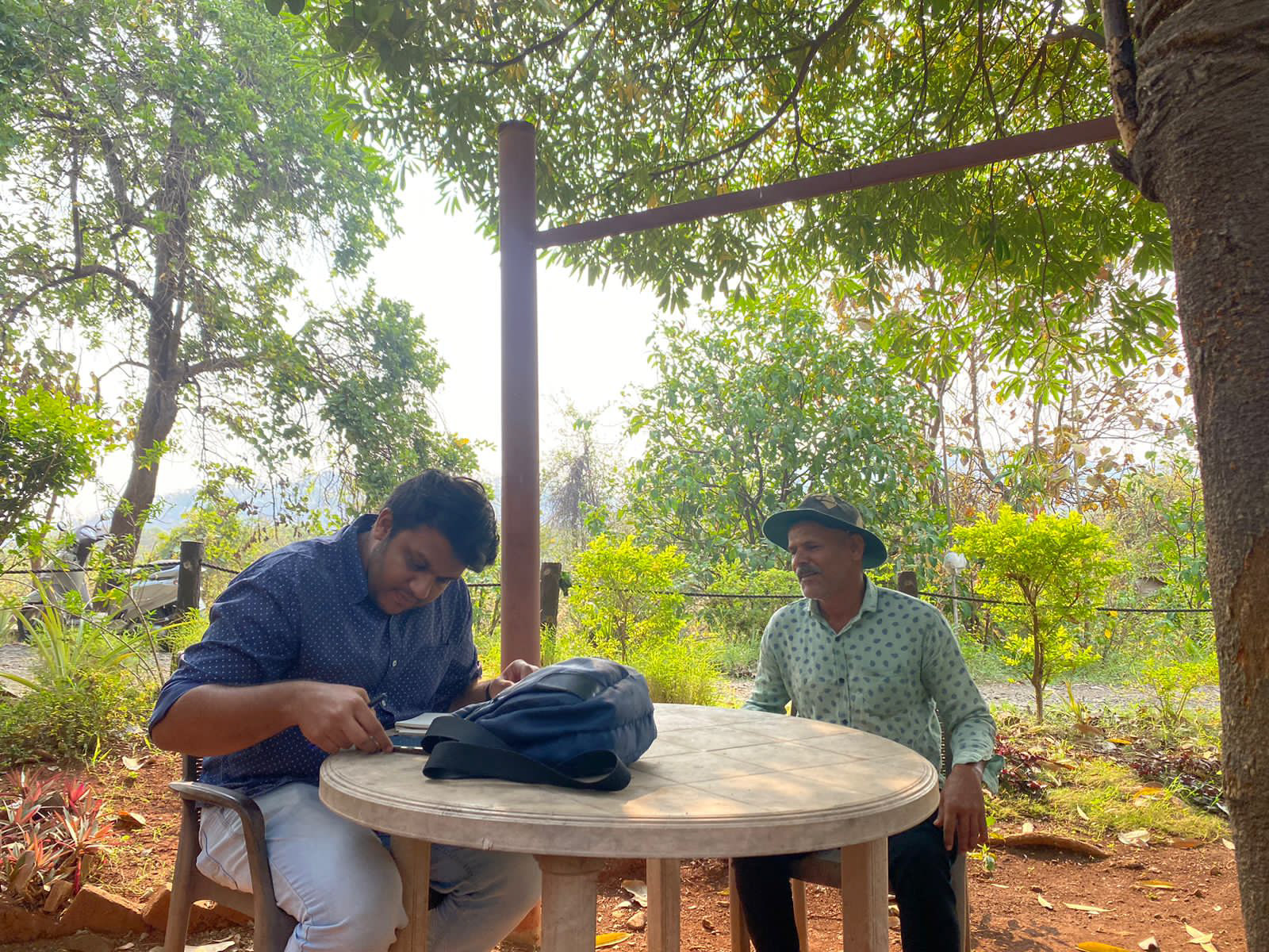Interview with farmer