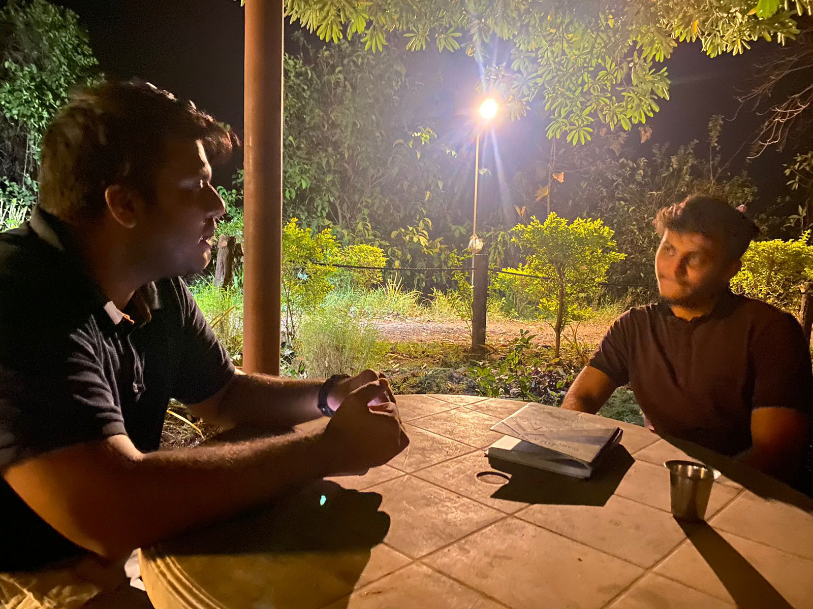Interview with staff
