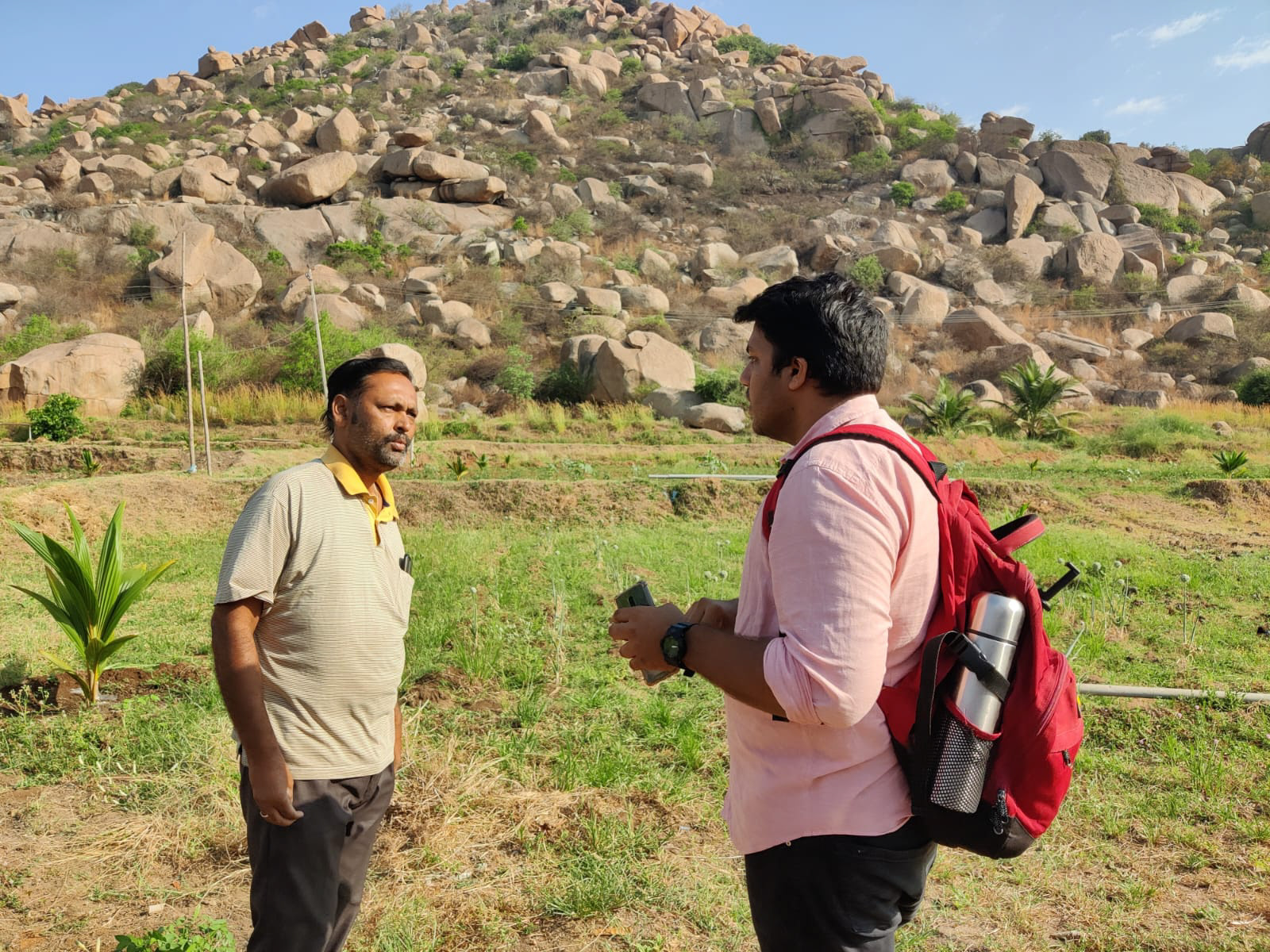 Interview with farmer
