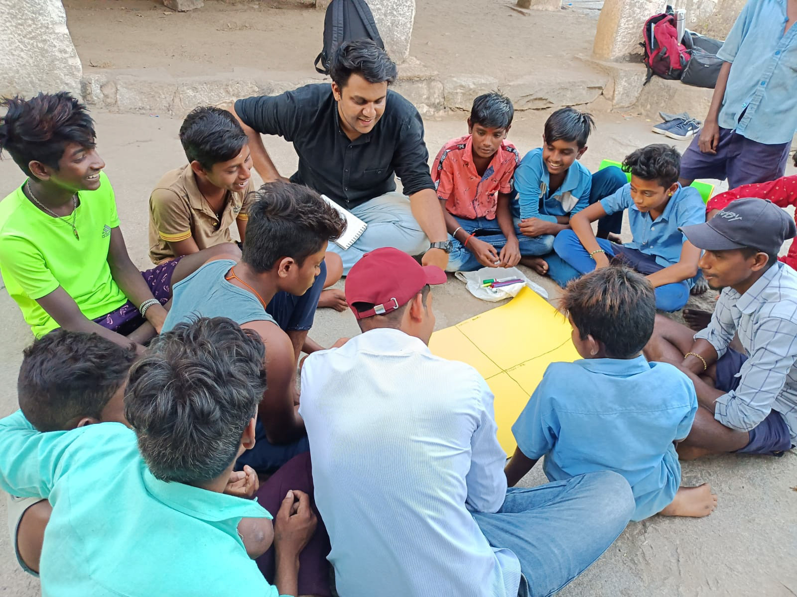 Participatory learning activity and focus group interview