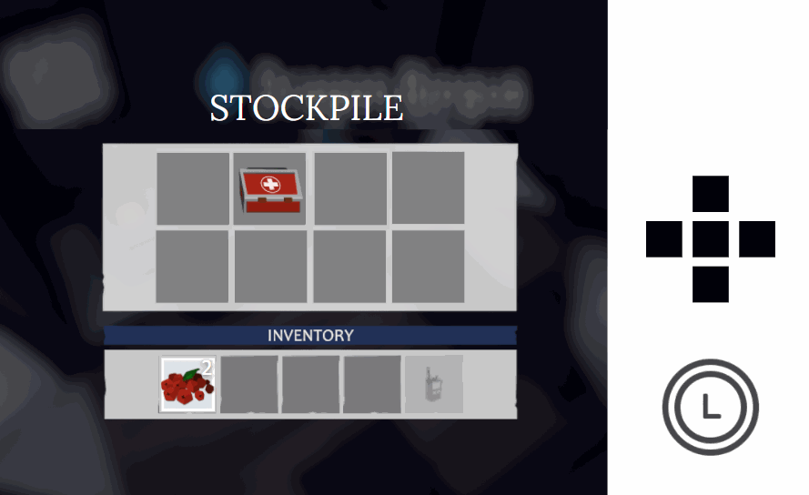 Inventory rearranging for players on controller in Betrayal and Project Winter.