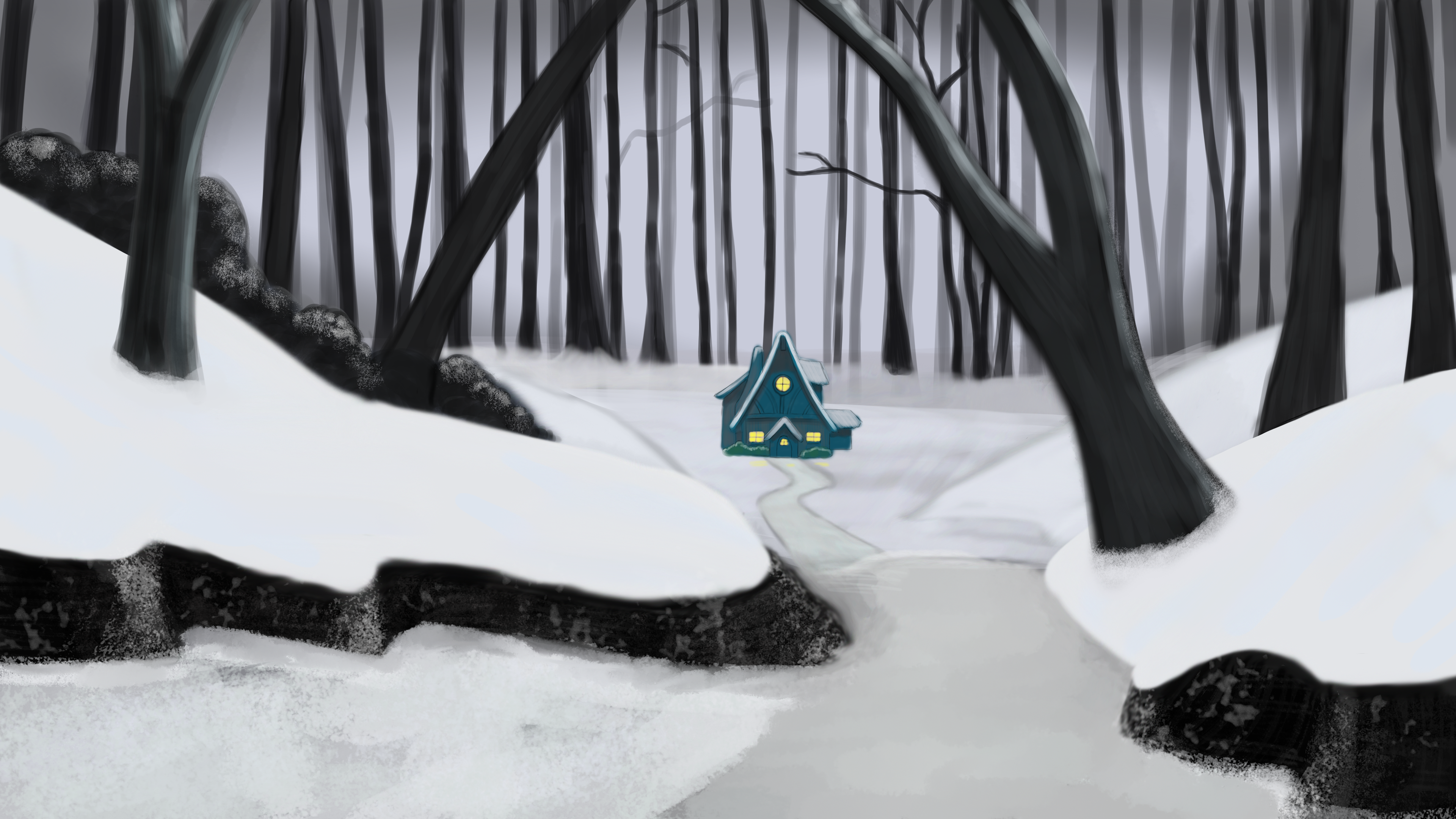 Winter Cottage