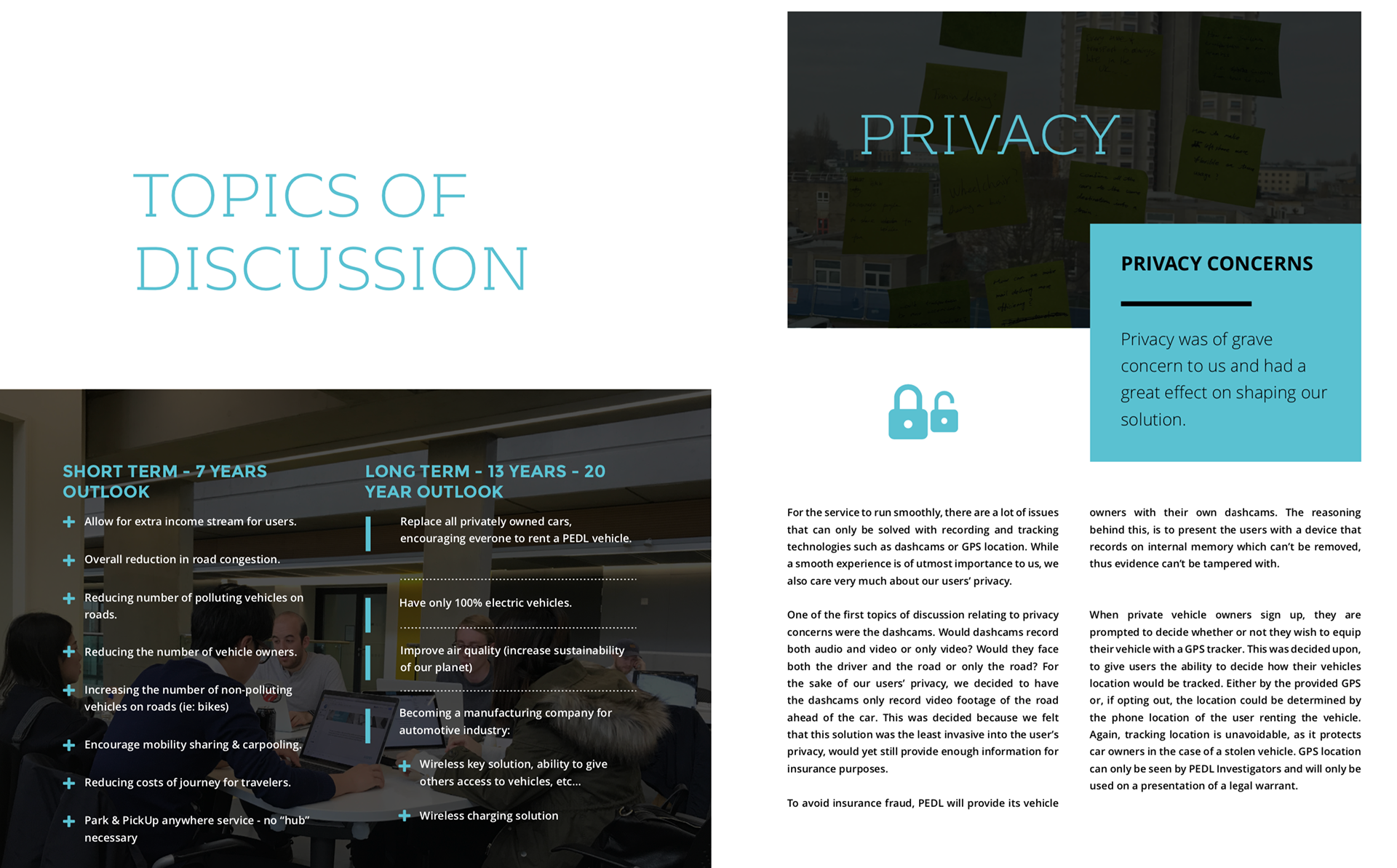 Short & Long-term Outlook & Privacy
