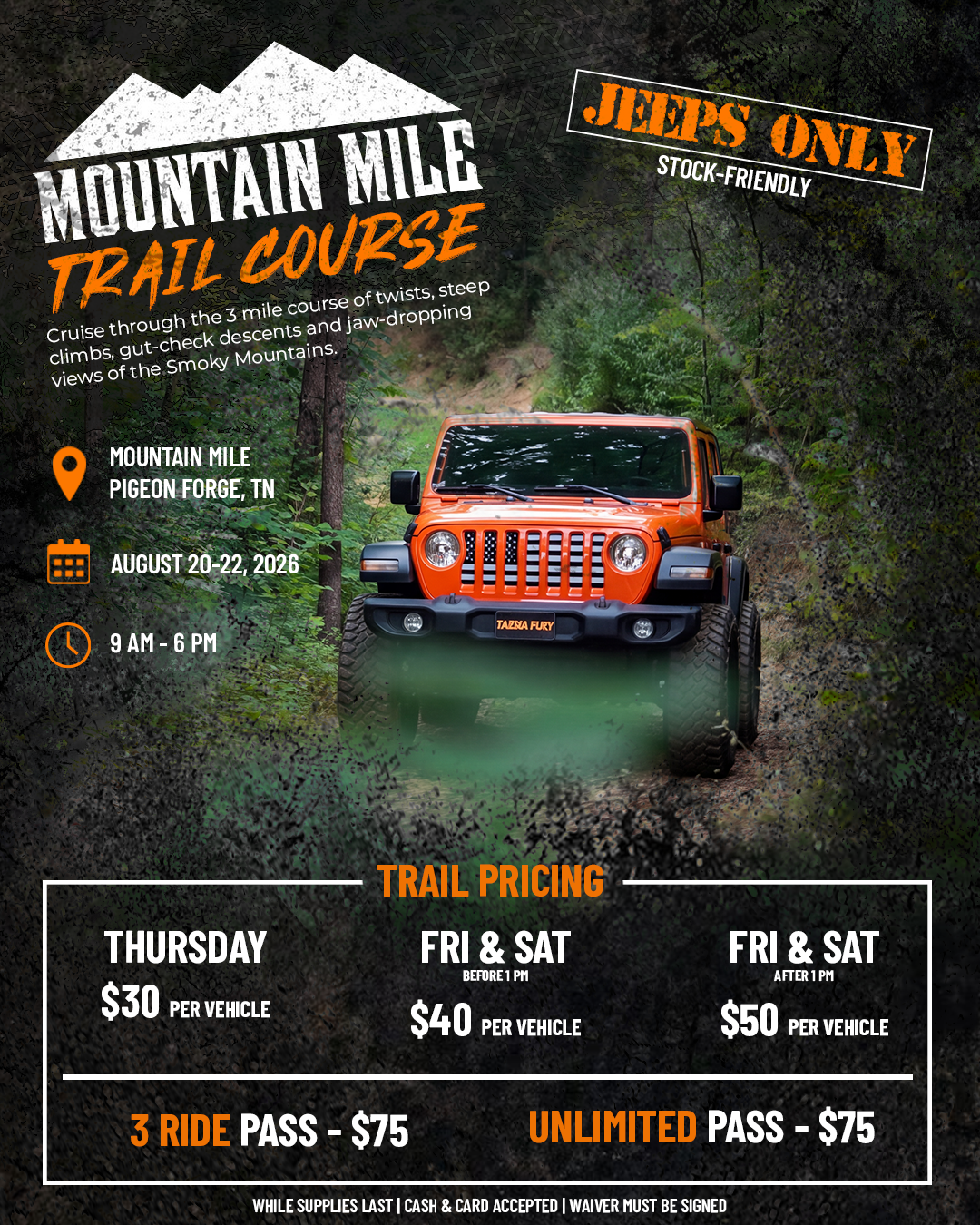 Jeep Trail Graphic (Photoshop)
