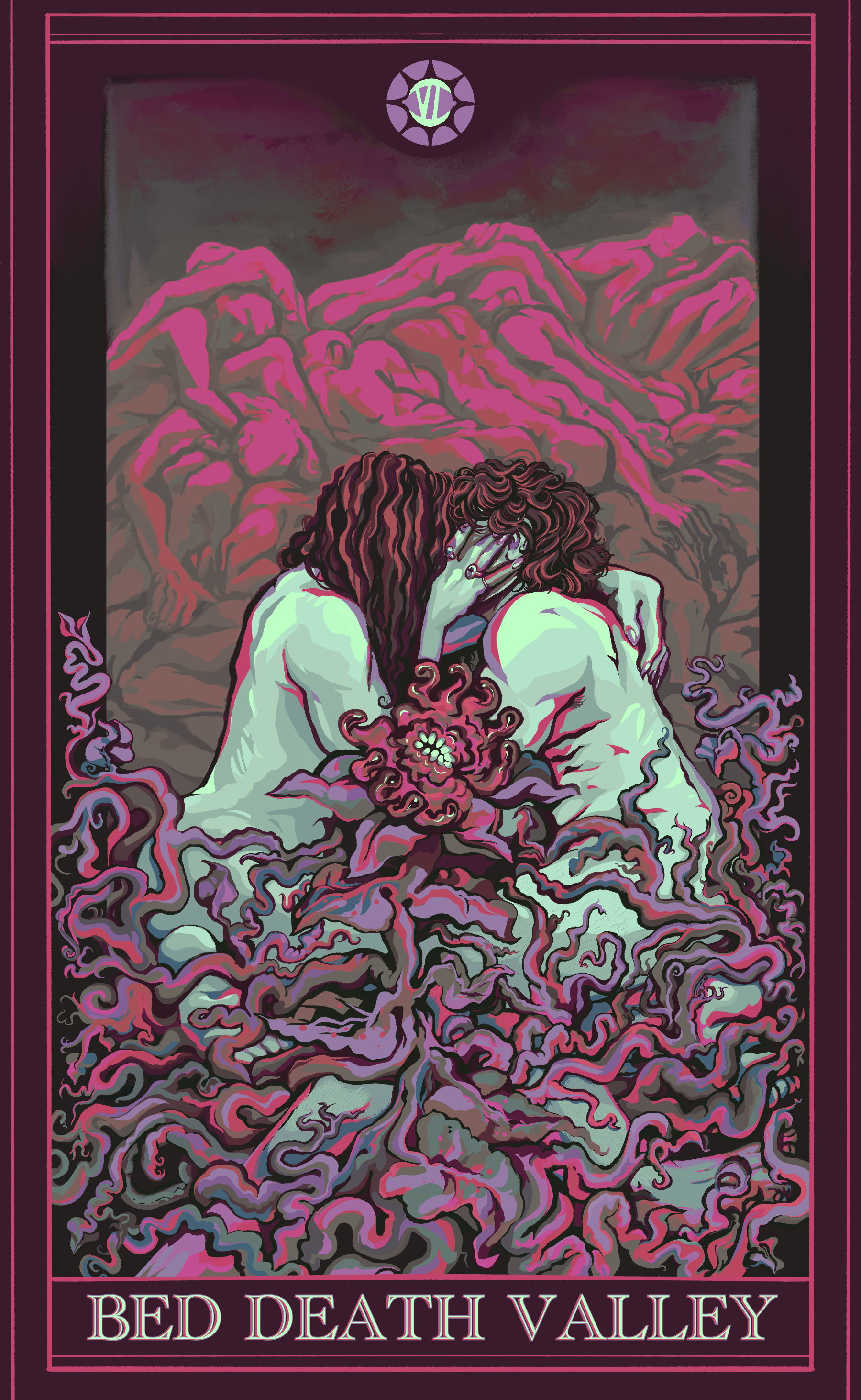 Bed Death Valley Poster for Xingtong Zhou