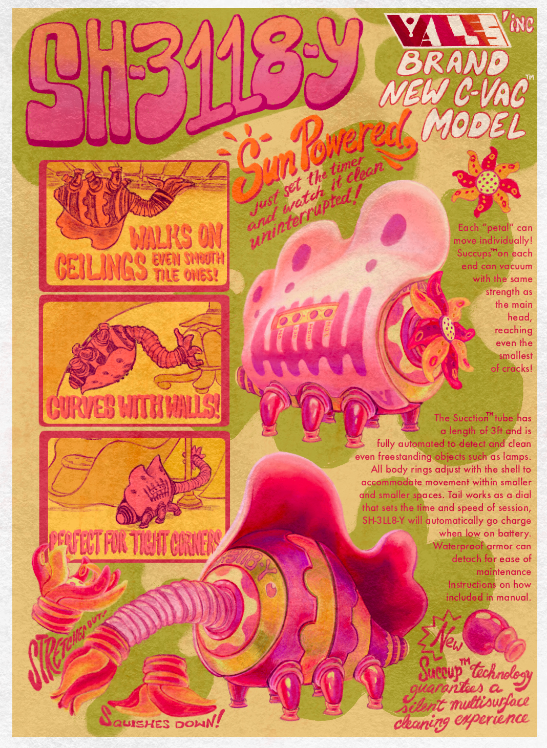 SH-3118-Y "Shellby": The Vacumn of the Future!