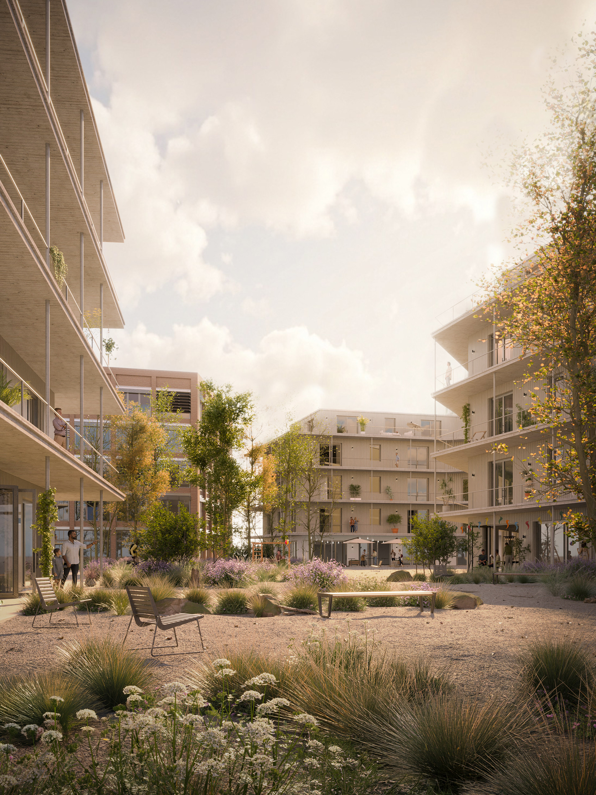 Competition for new residential buildings