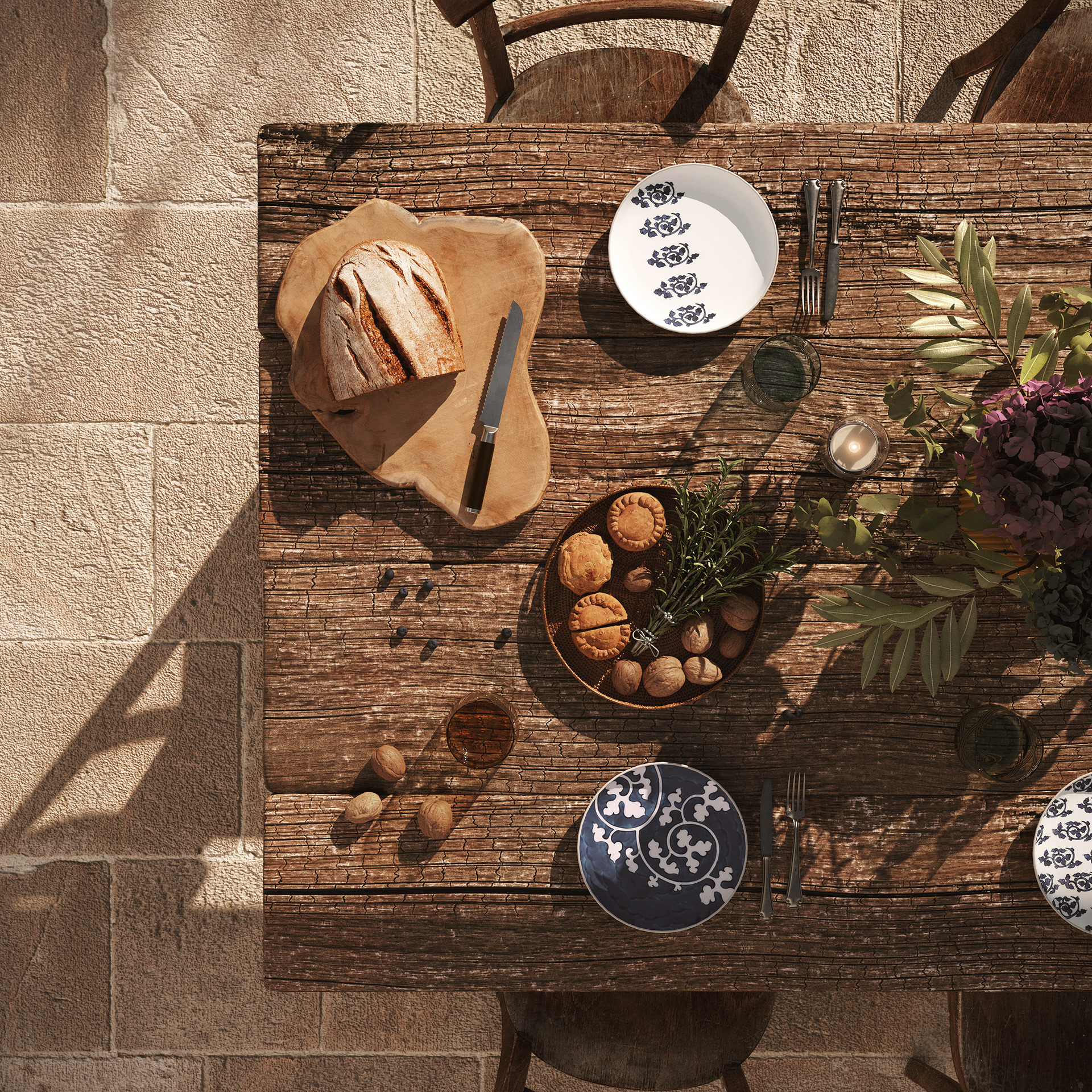 Casa Maiora - Puglia, Italy_Renders inspired by Studio Andrew Trotter and Salva López Photography