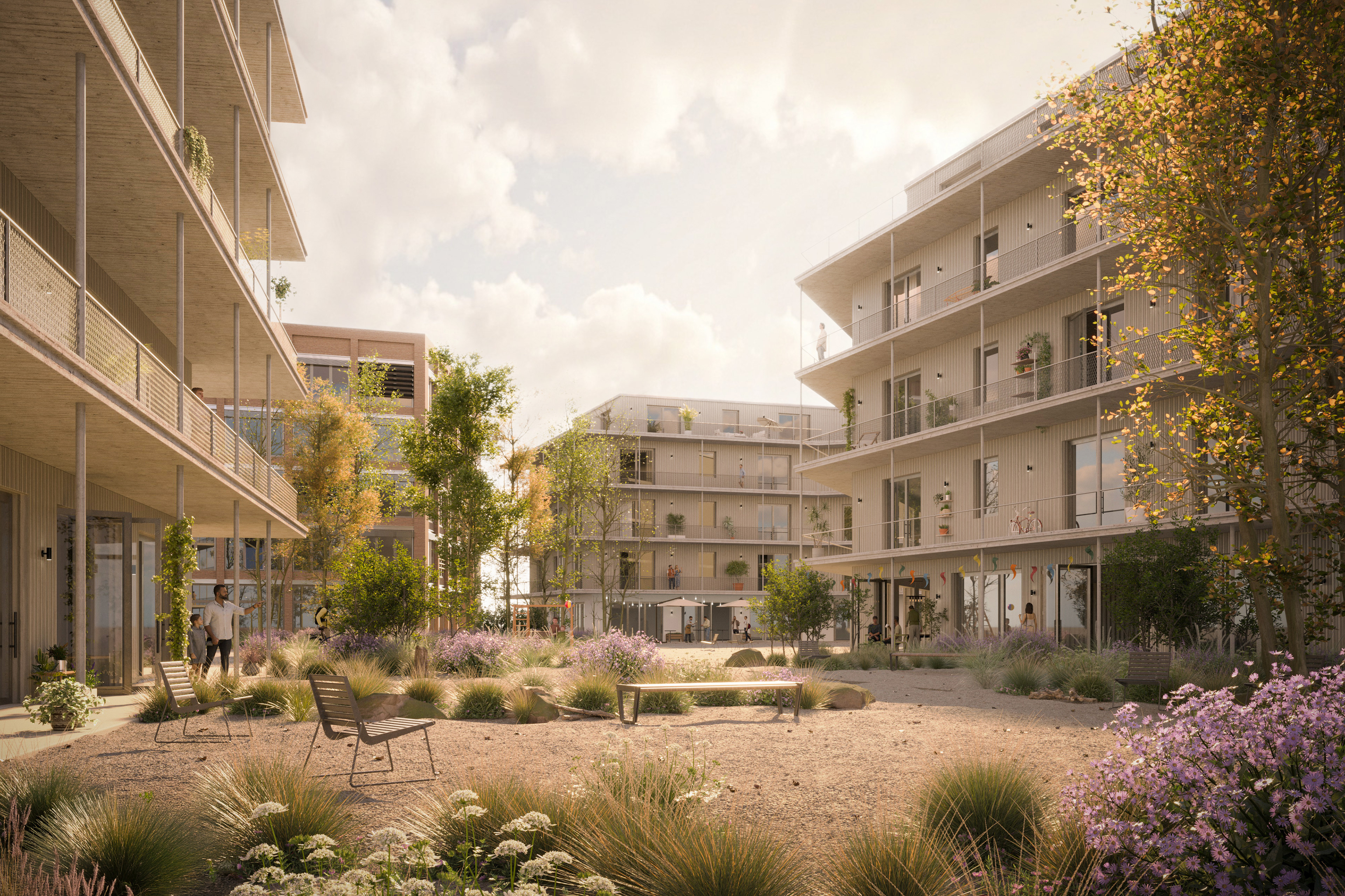 Competition for new residential buildings