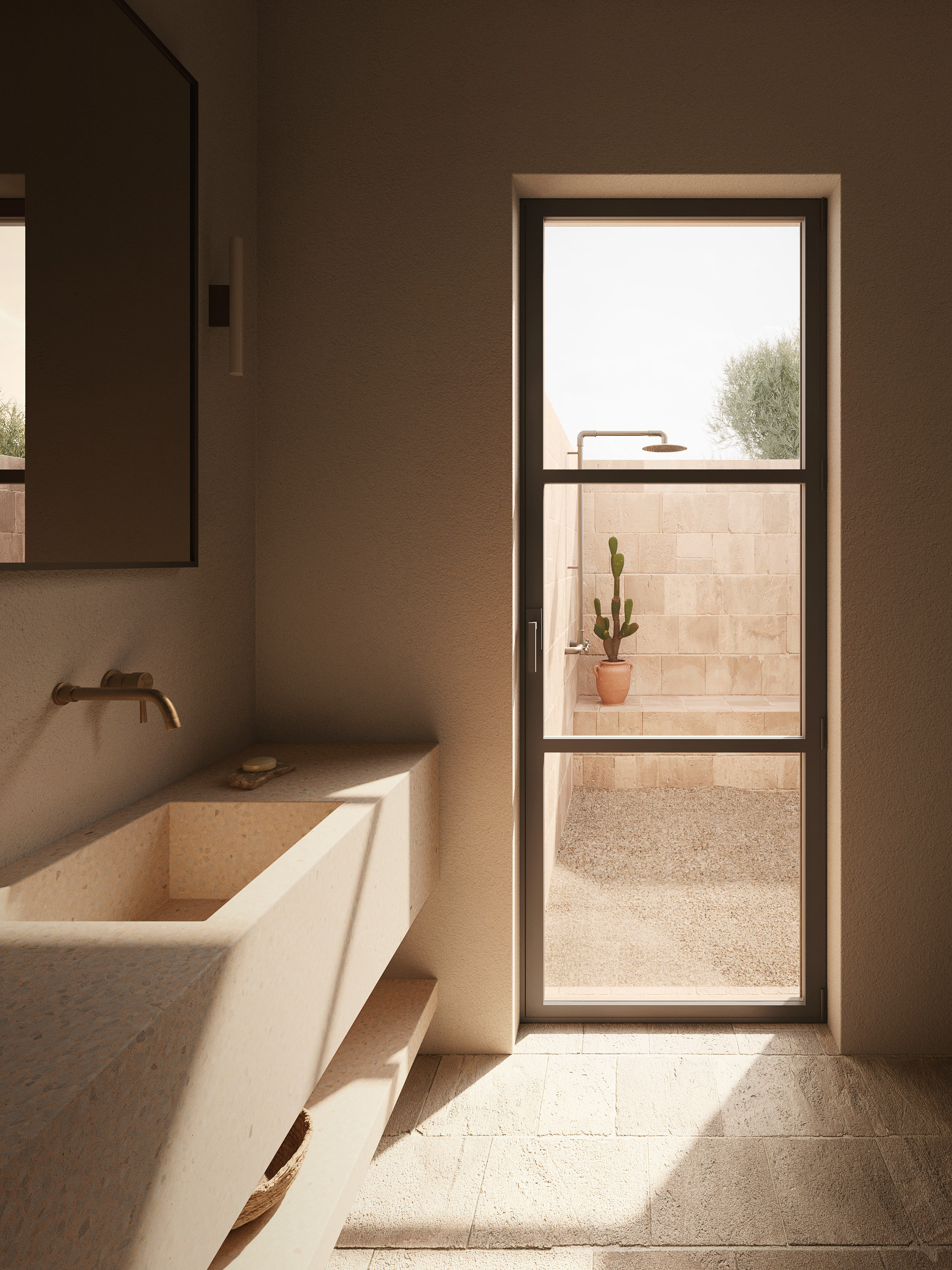 Casa Maiora - Puglia, Italy_Renders inspired by Studio Andrew Trotter and Salva López Photography