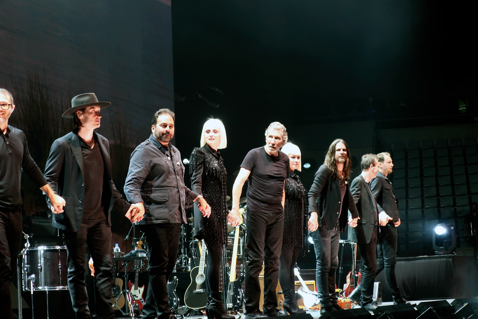 Roger Waters en Palau Sant Jordi de Barcelona foto © Javier Morcillo Padilla
